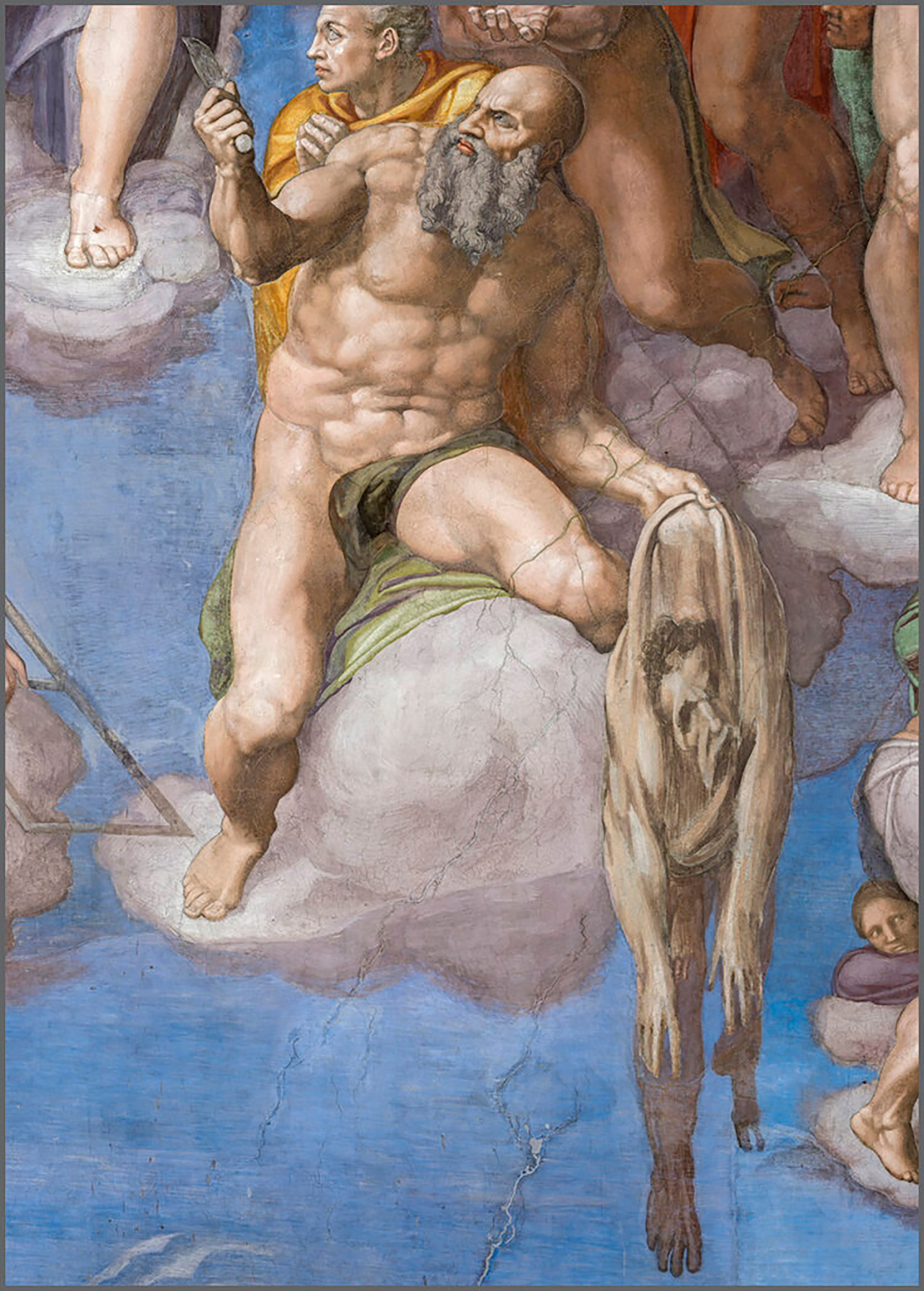 Una de las imágenes del libro "Sistine Chapel" reproducidas gracias a un ambicioso proyecto fotográfico (Museos Vaticanos)
