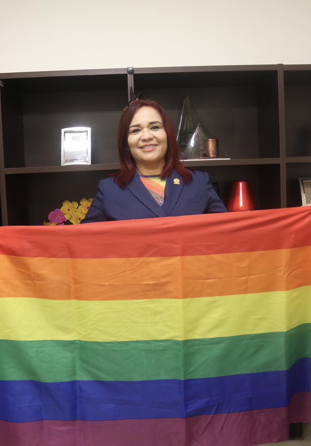 Nancy Ruíz Martínez celebró la aprobación del matrimonio igualitario en Tamaulipas (Foto: Facebook/Nancy Ruíz Martínez)