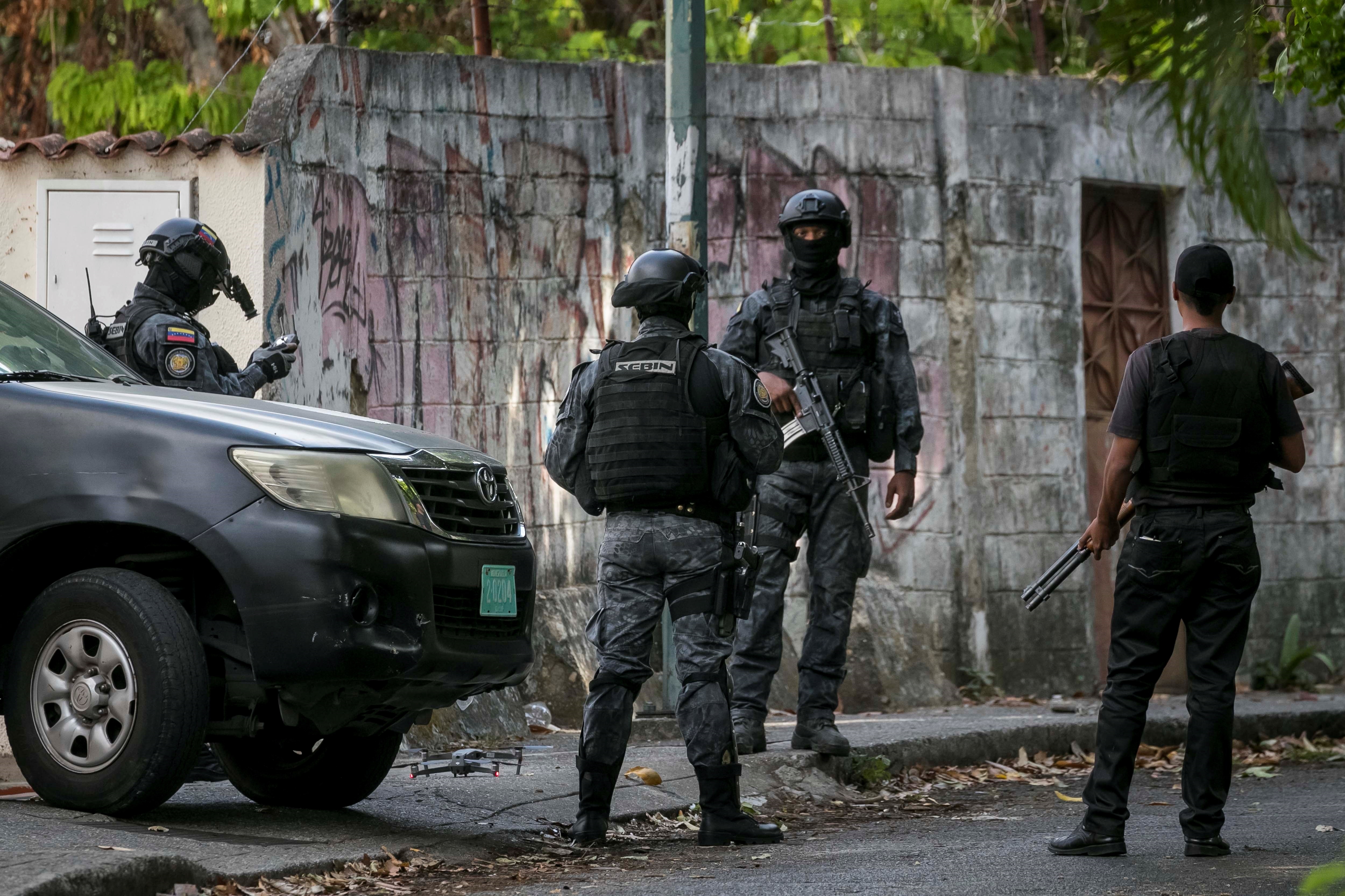 Las fuerzas de seguridad venezolanas son acusadas de ejecuciones extrajudiciales (EFE/Miguel Gutiérrez)