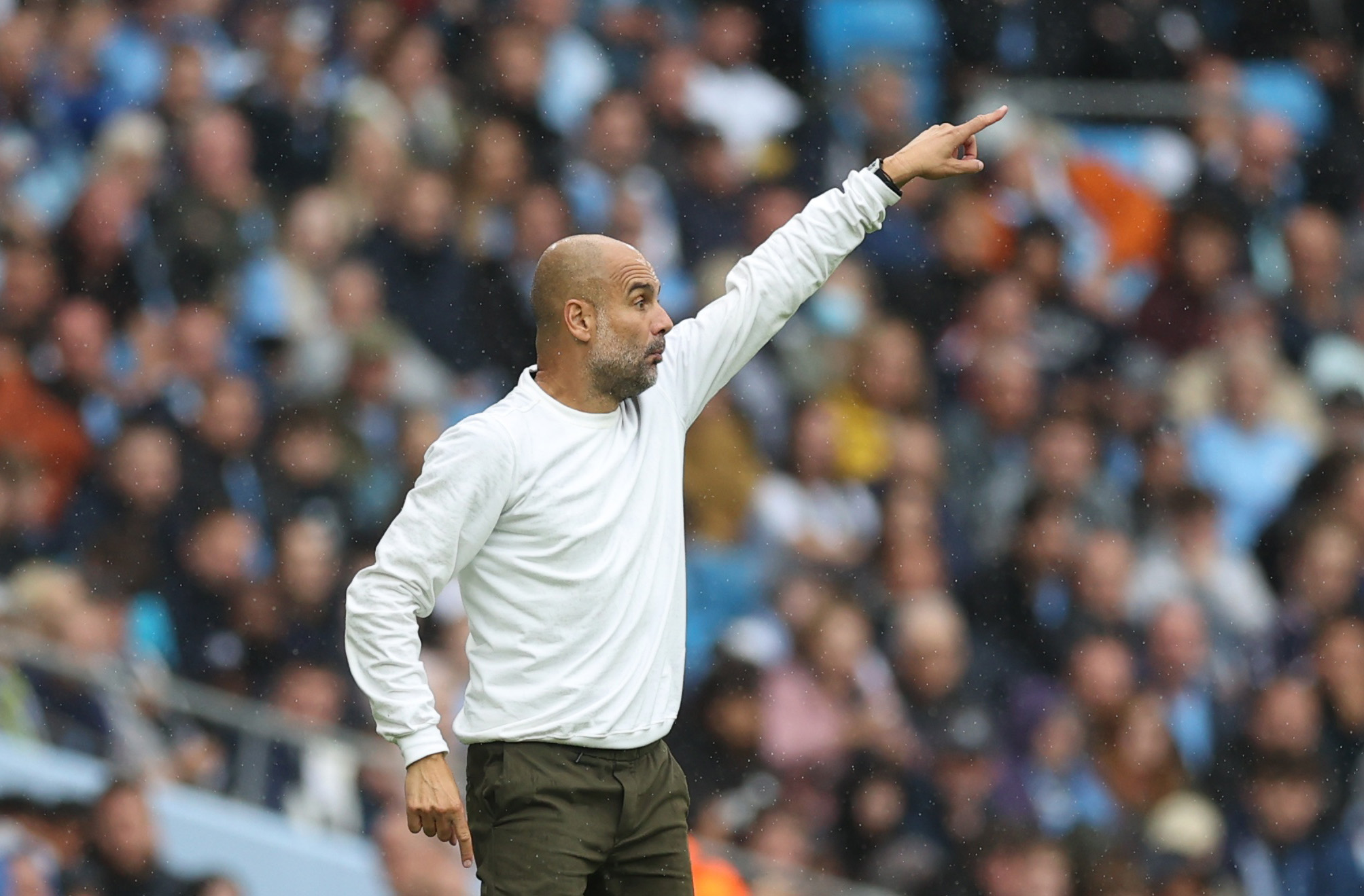 Pep Guardiola tiene contrato con el Manchester City hasta 2023 (Reuters)