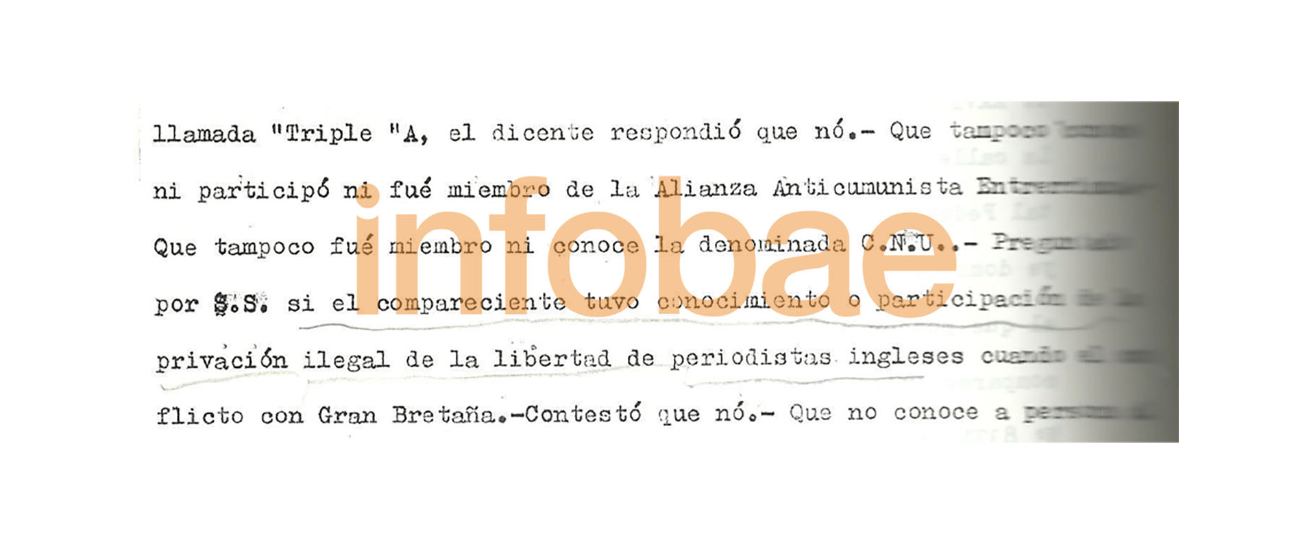 Una de las reiteradas preguntas judiciales a los sospechados de las Tres A