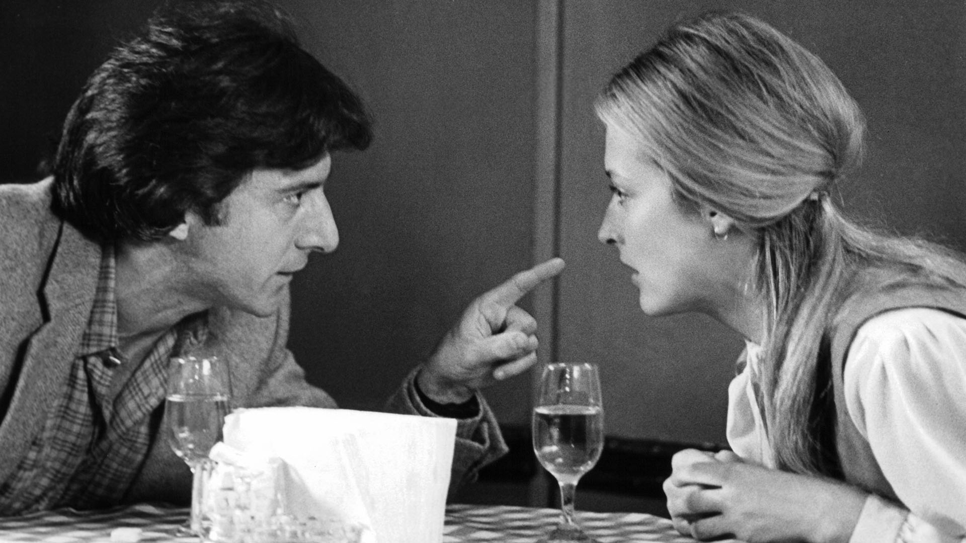 Kramer vs Kramer, de Robert Benton, Dustin Hoffman y Meryl Streep se llevaron muchos premios pero el film fue una pesadilla para ella (Columbia Pictures/Getty Images)