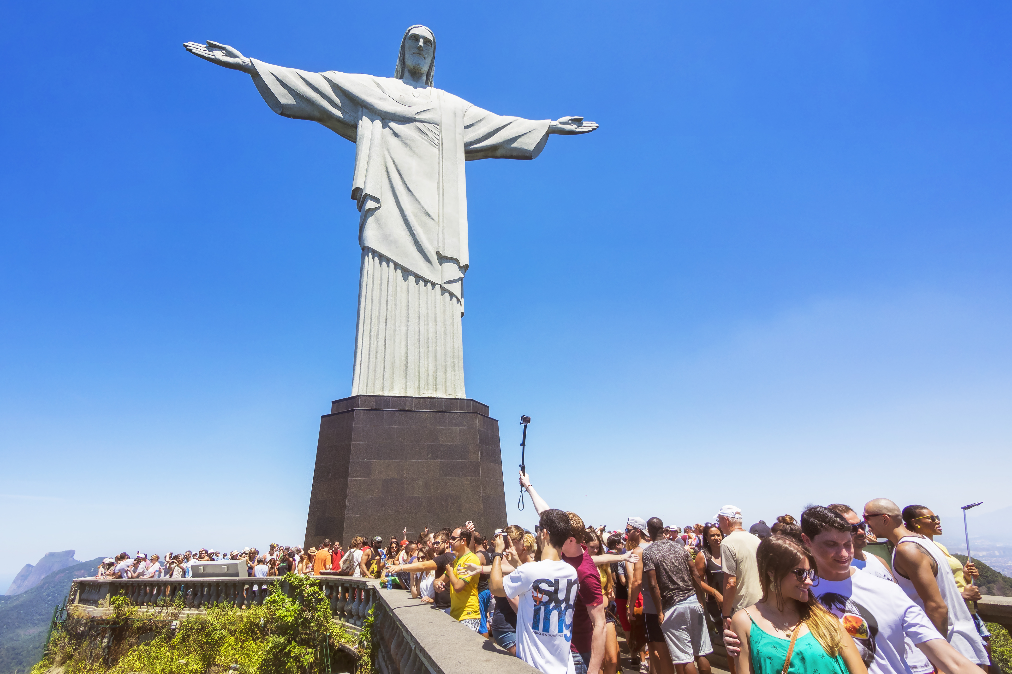 El Cristo Redentor, en Rio de Janeiro 