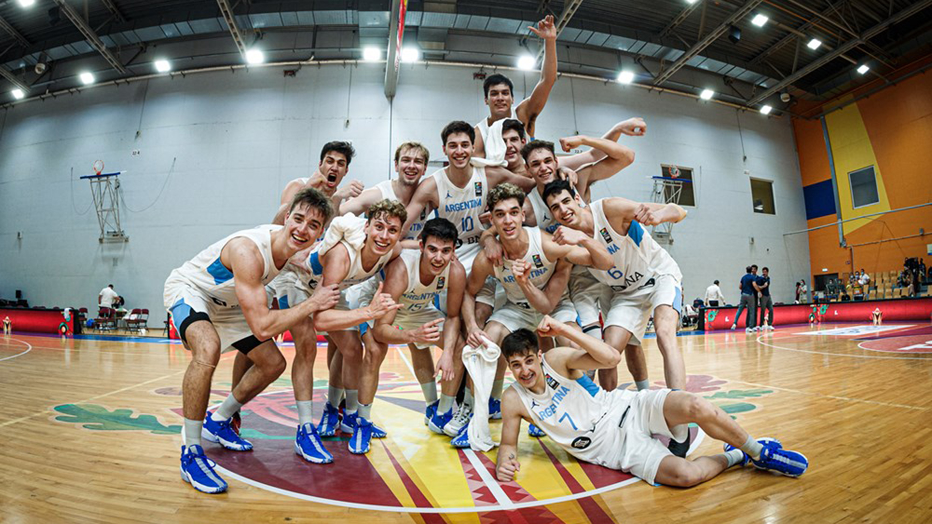 El seleccionado argentino de básquet sub-19 8 (Foto: FIBA)