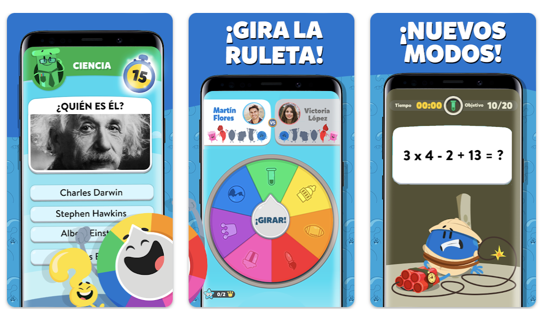 Diez juegos para celular con preguntas de cultura e historia