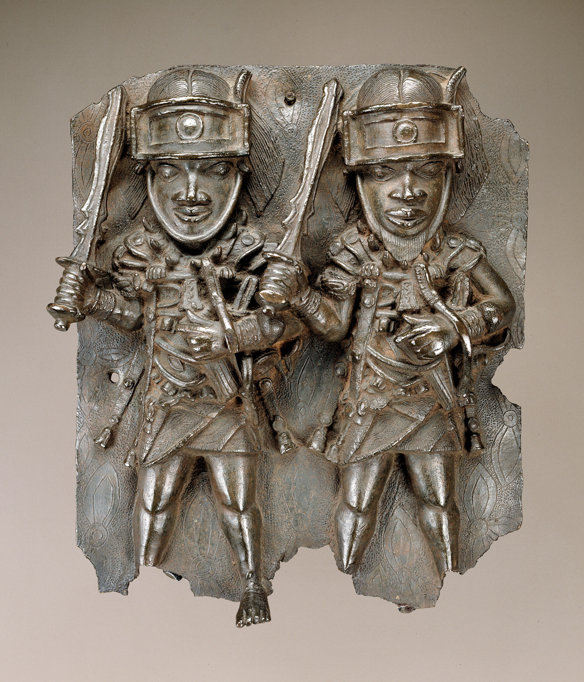 Los llamados "bronces de Benín", que estaban en el Museo Nacional de Arte Africano, ahora devueltos a Nigeria