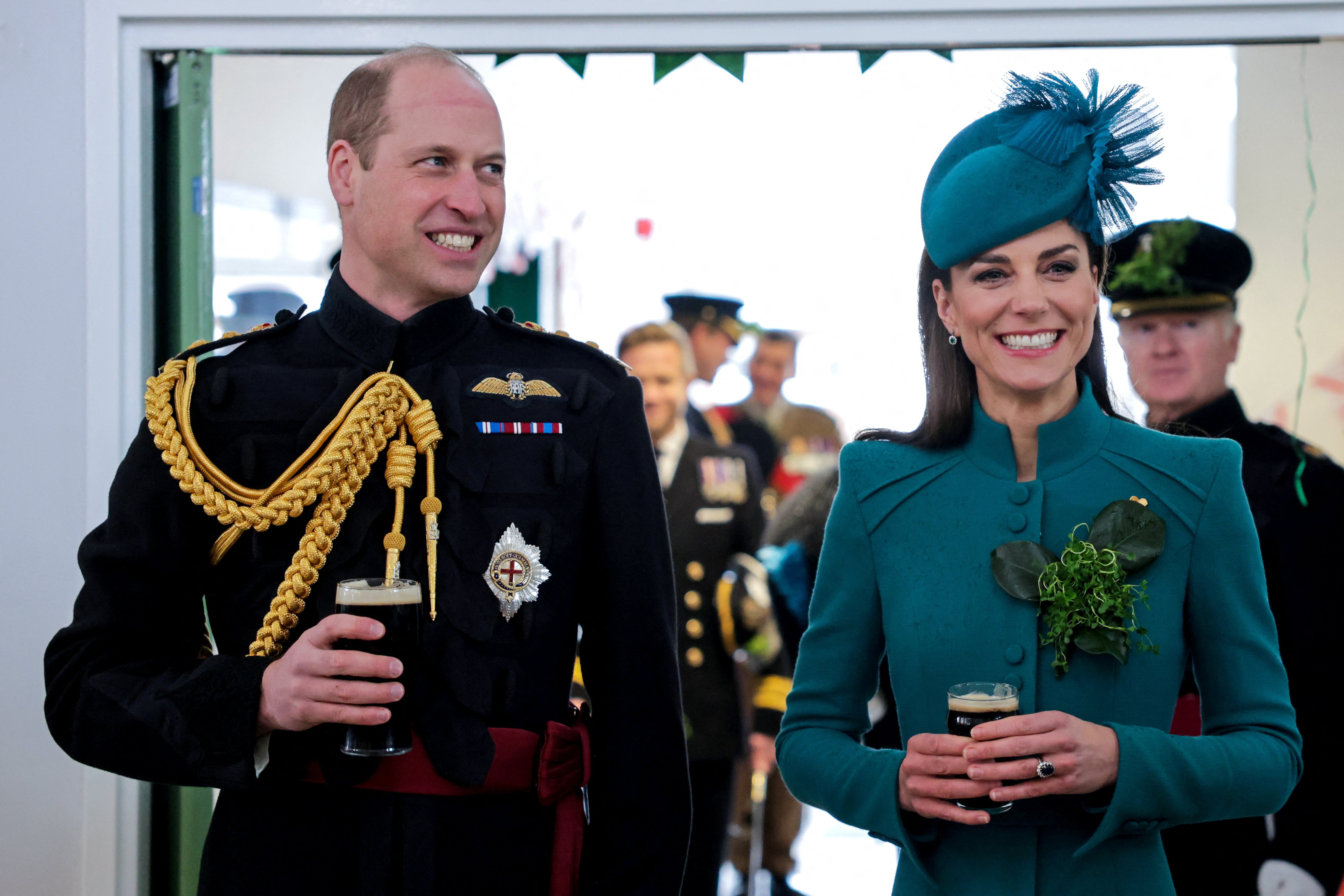 El Príncipe William, príncipe de Gales y Catherine, la Princesa de Gales. Chris Jackson/Piscina vía REUTERS