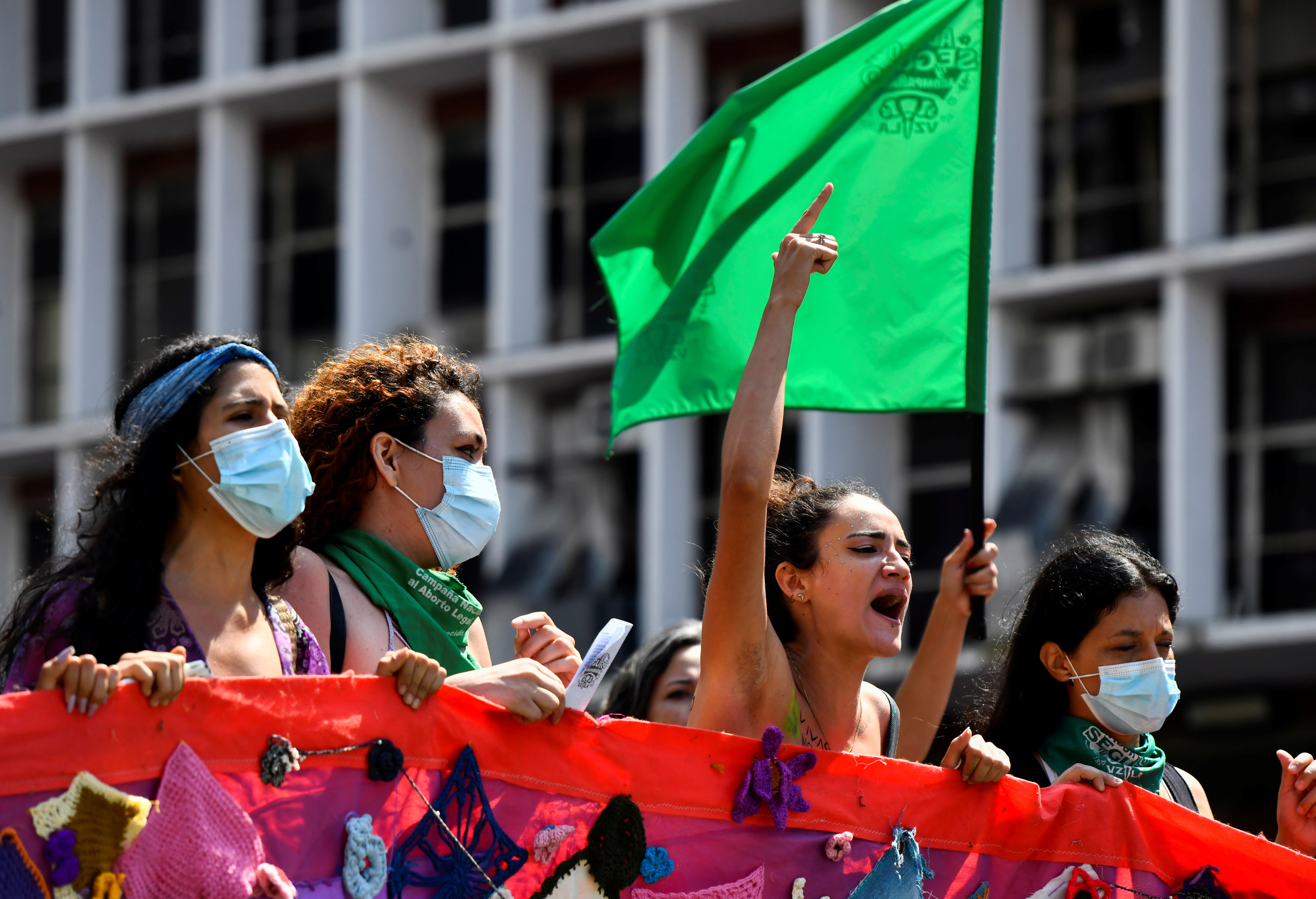 Mujeres protestan en Venezuela para que se elimine la violencia machista en el país (REUTERS/Gaby Oraa)