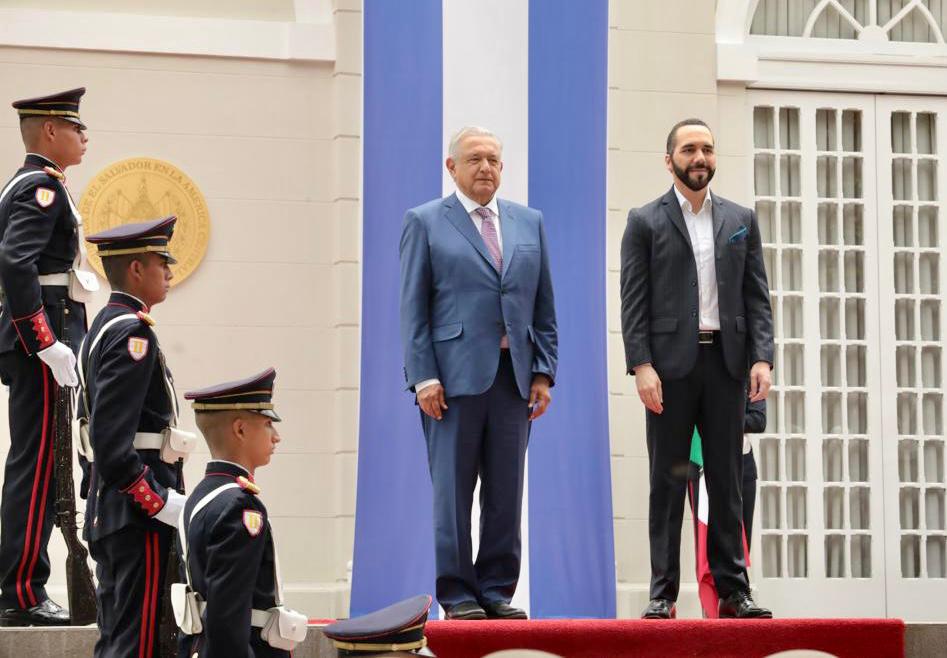 AMLO said that El Salvador is the Central American nation in which the most progress has been made in the application of its flagship programs (Photo: Government of Mexico)