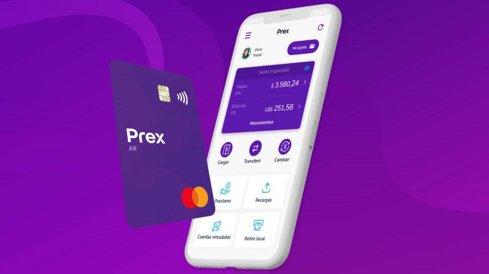 Prexcard es una fintech que ofrece la posibilidad de contar con una tarjeta prepaga internacional