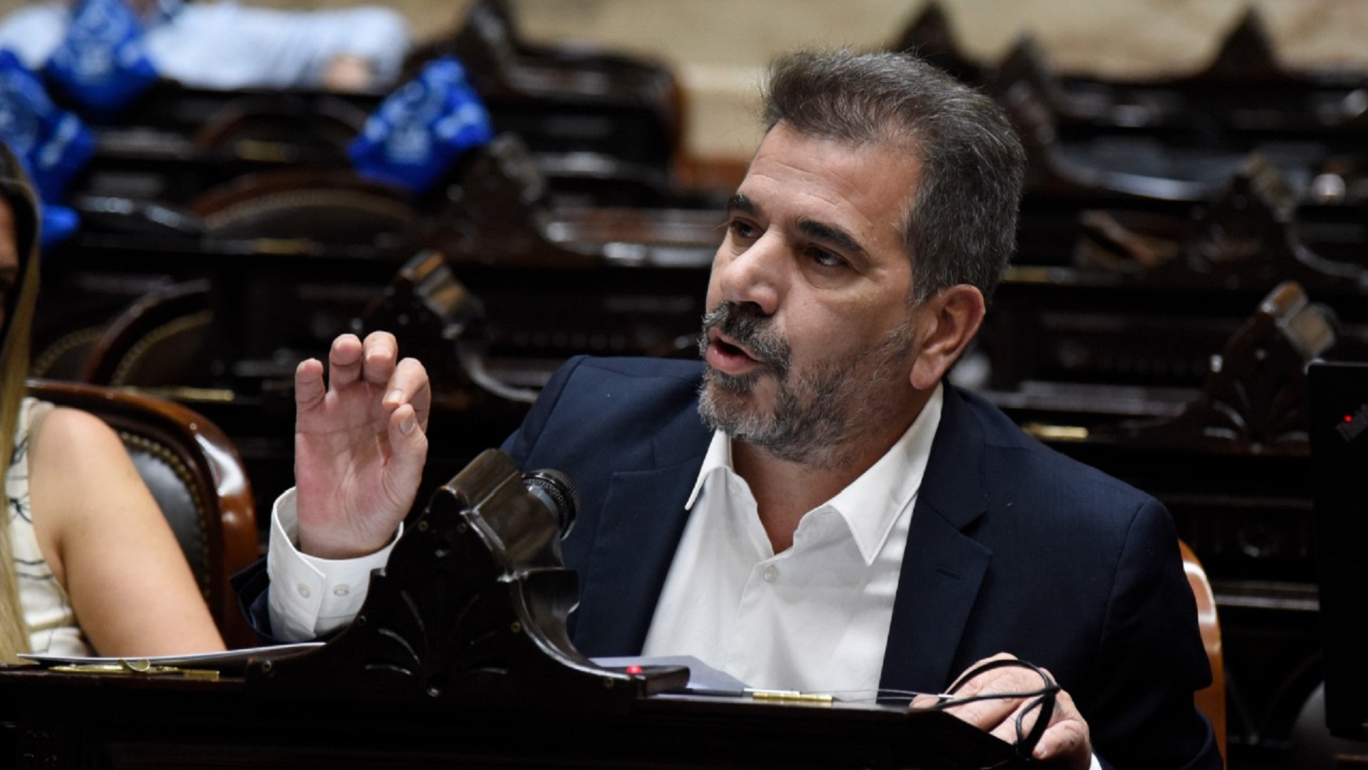 Cristian Ritondo, jefe del bloque del PRO en Diputados, habló sobre una posible candidatura de Mauricio Macri 