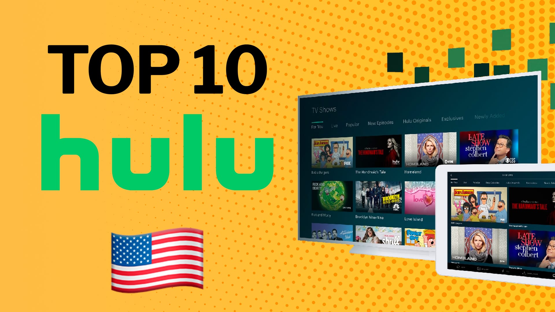 Las series que están de moda en Hulu Estados Unidos este día