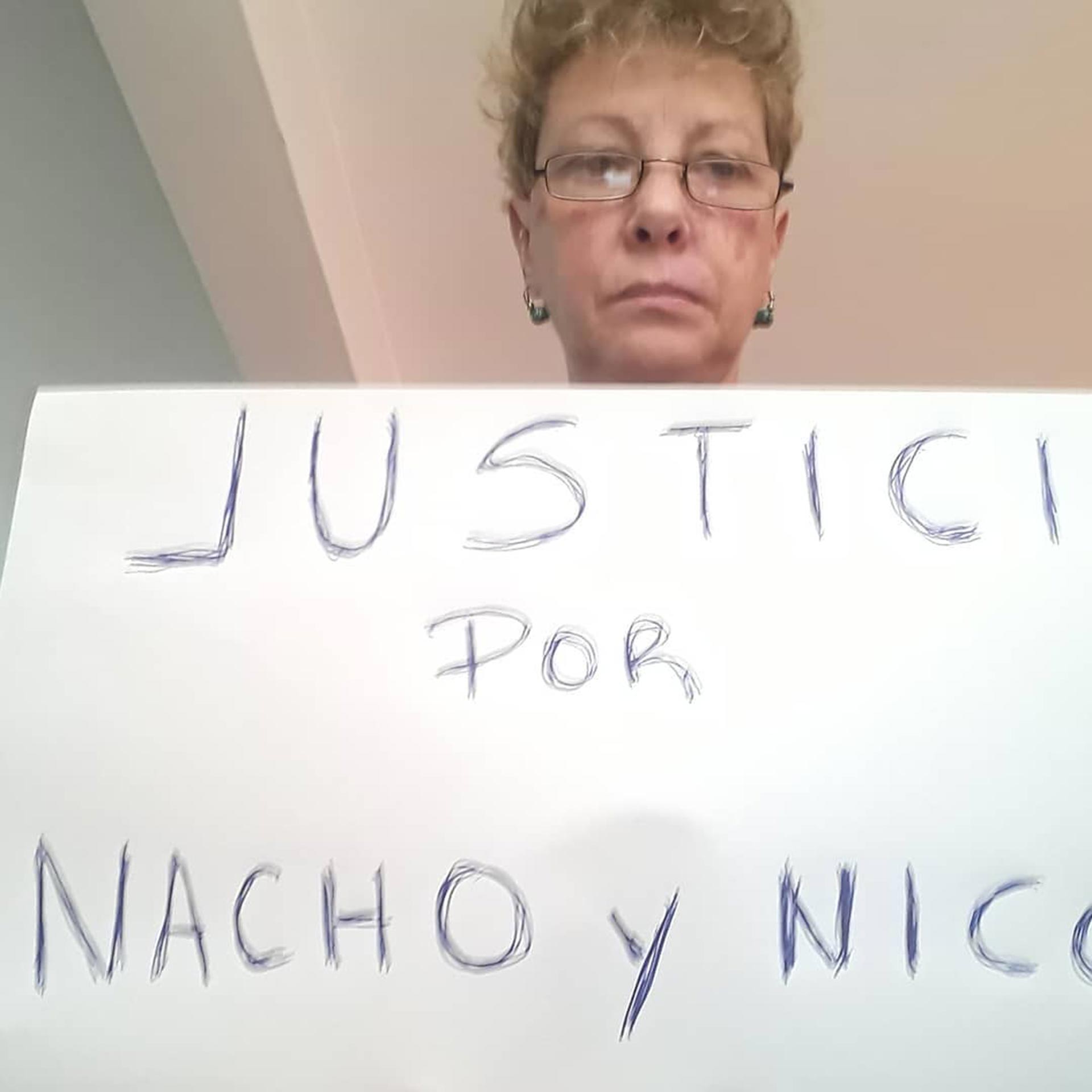 Patricia Achu pide Justicia por su hijo Nacho Abosaleh y por el trompetista Nicolás Carabajal