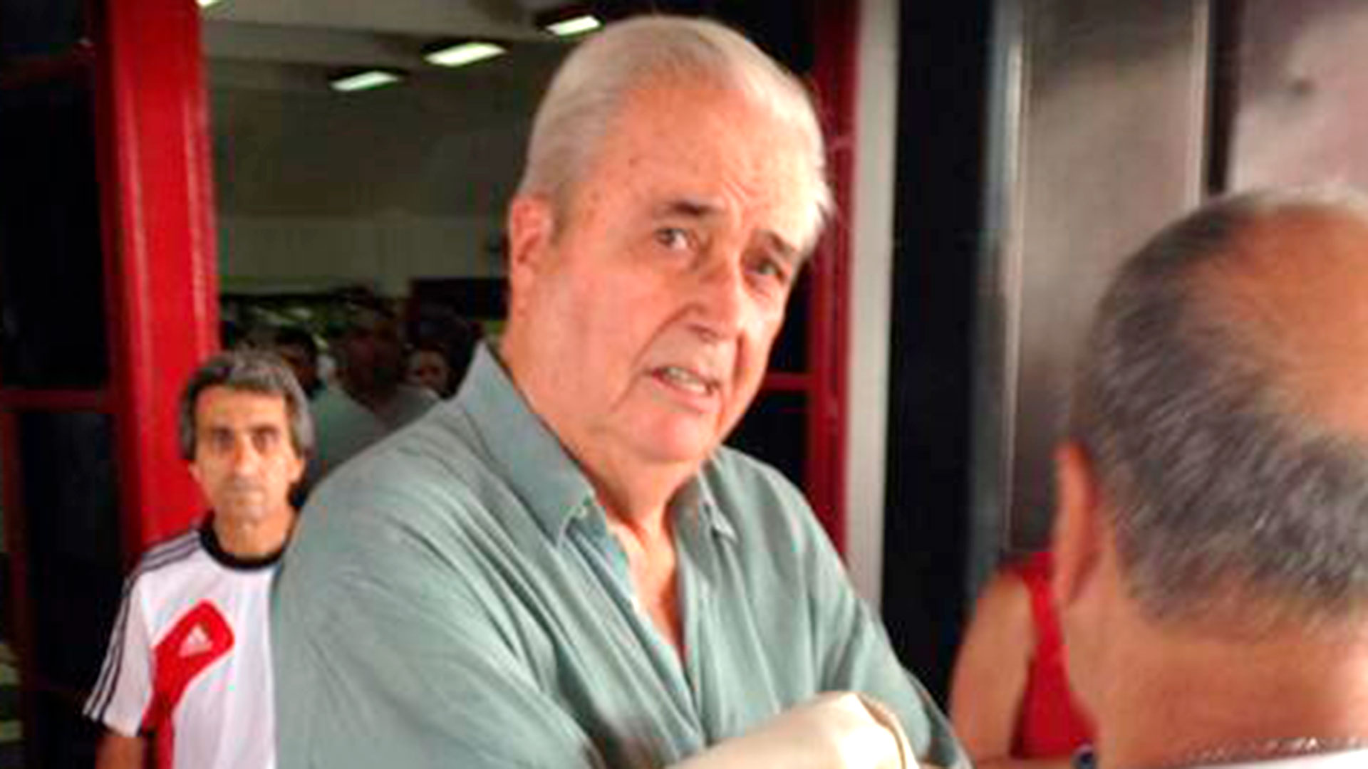 Alfredo Davicce, por ese entonces presidente de River (@elemonumental)