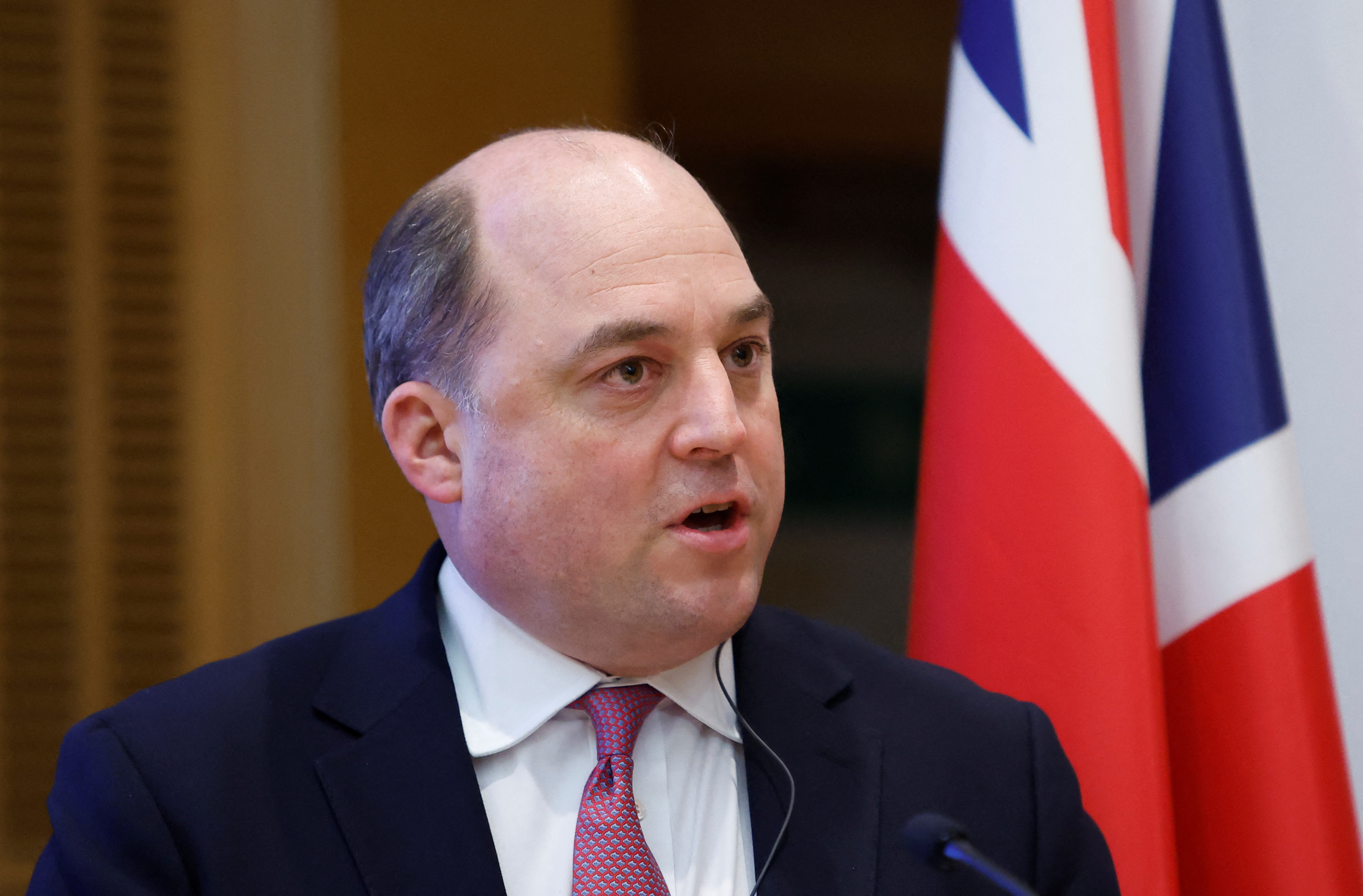 El secretario de Defensa, Ben Wallace (Reuters)