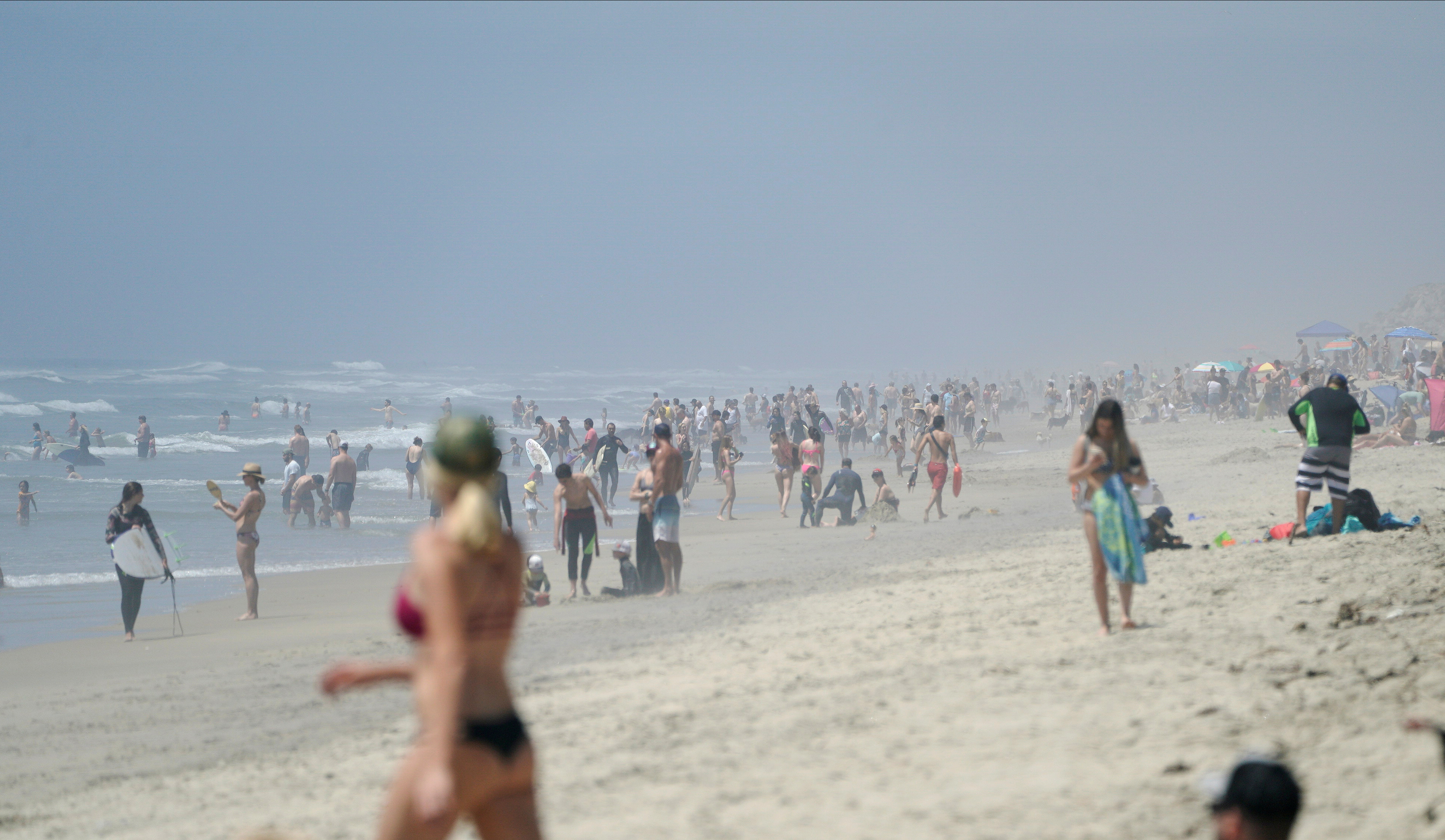 Huntington Beach, California, el 25 de abril (Foto: REUTERS/Kyle Grillot)