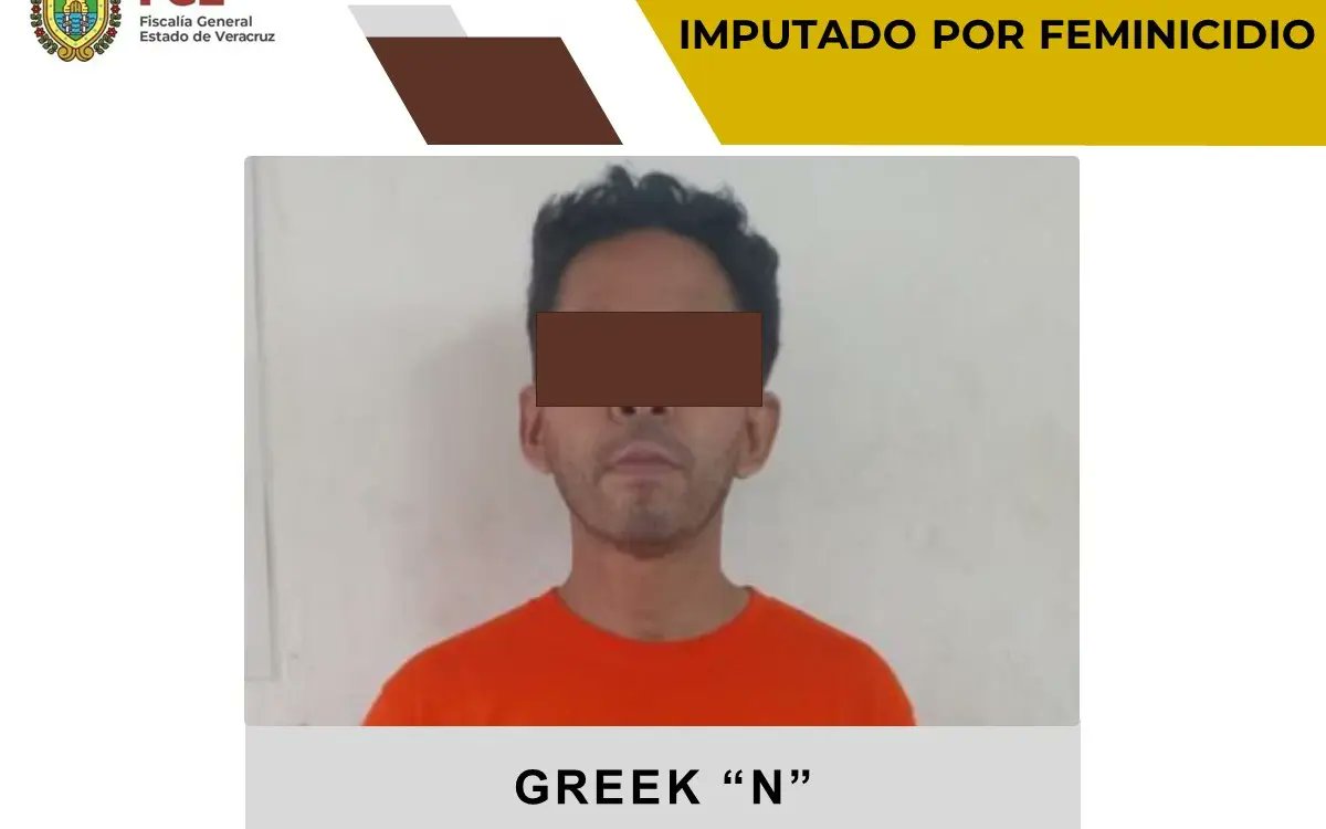 Greek Román es acusado de varios feminicidios (Foto: Fiscalía Veracruz)