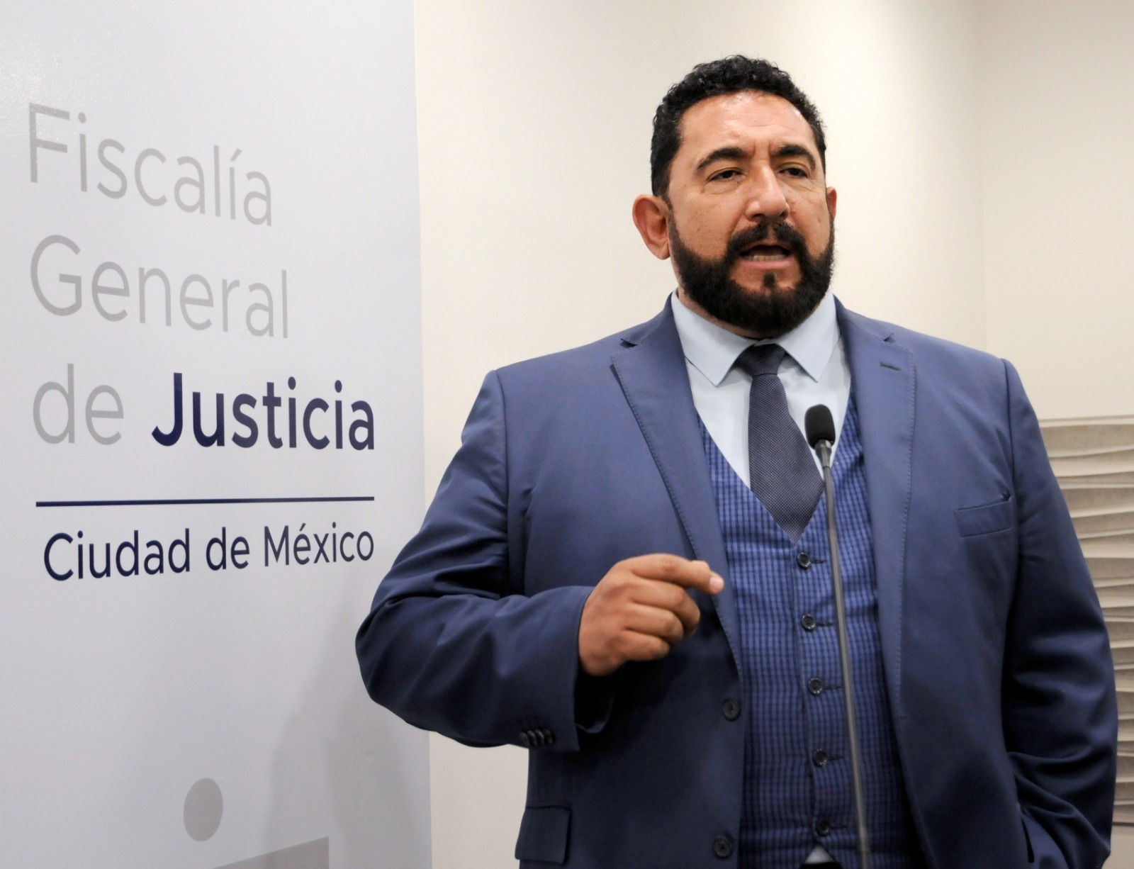 El vocero de la institución, Ulises Lara López, dio detalles sobre el modo de operar el llamado Cártel Inmobiliario  
(FGJCDMX)