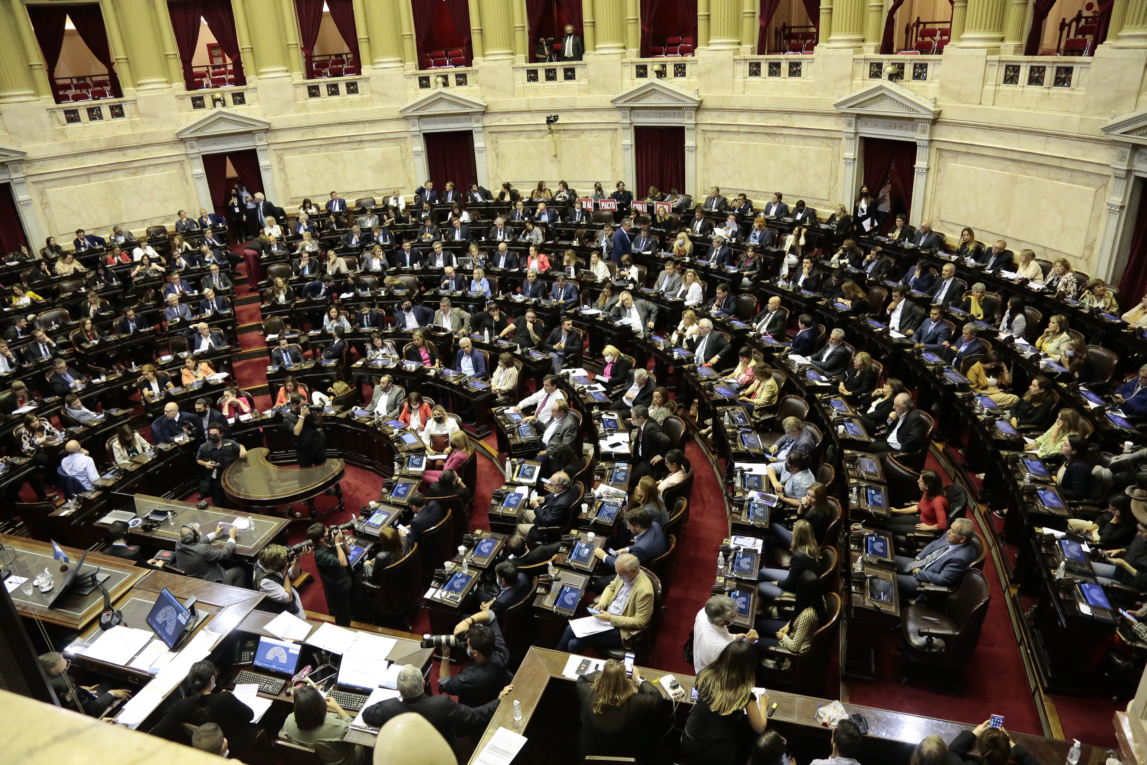 La Cámara de Diputados sesionará el miércoles (Luciano González)