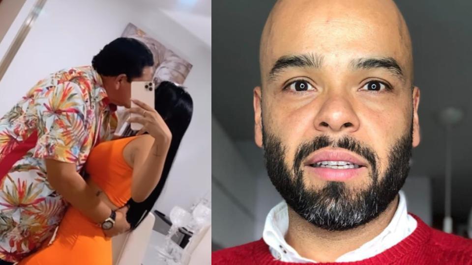 Carlos Vargas se refirió a la relación que sostiene Poncho Zuleta con Laury Maria Marriaga (@carlitosvargasm y @frunita103/Instagram)
