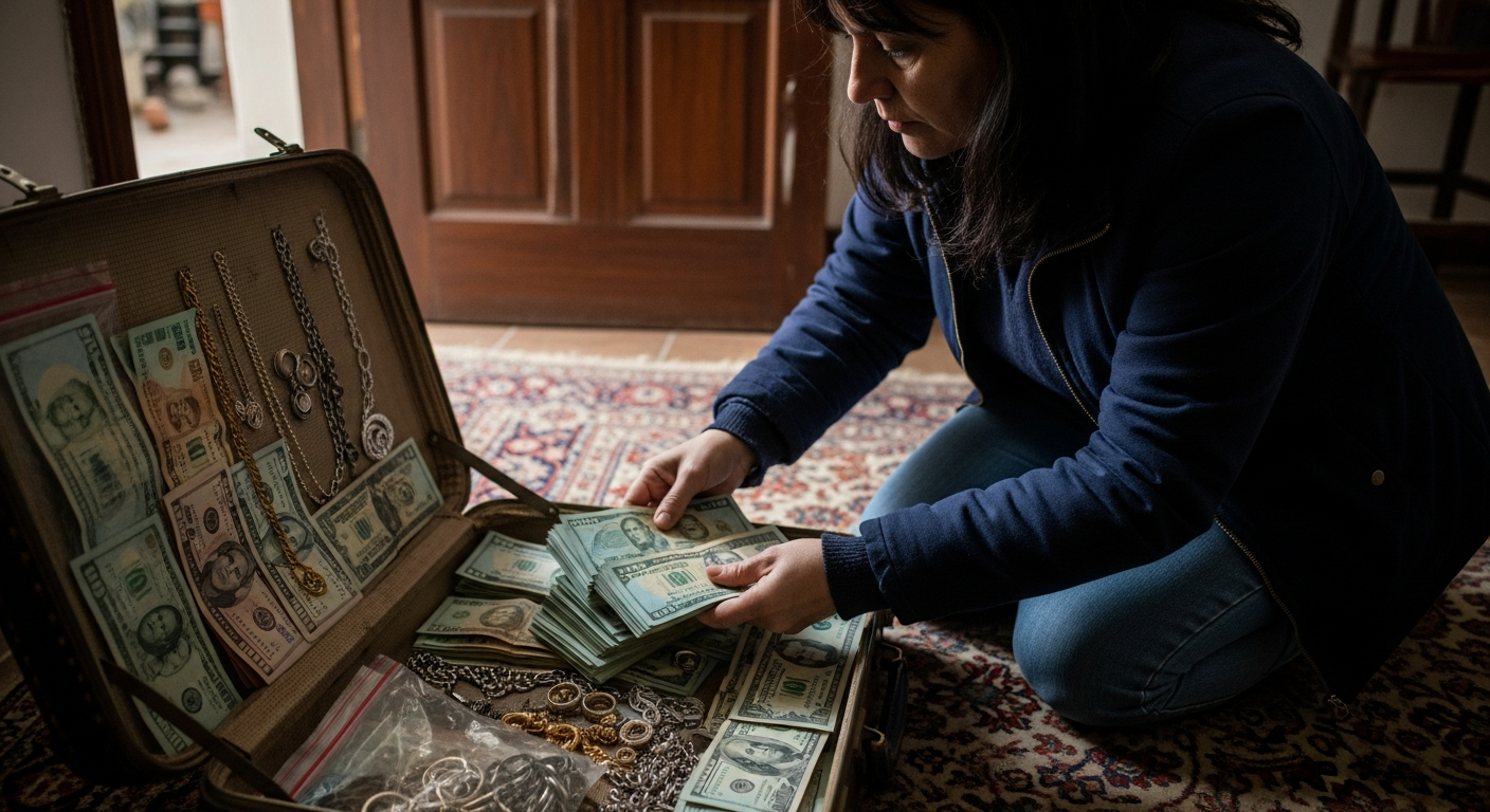 Se hizo pasar por su hija y le robó más de 3 millones de pesos, dólares y joyas a una mujer de Jujuy