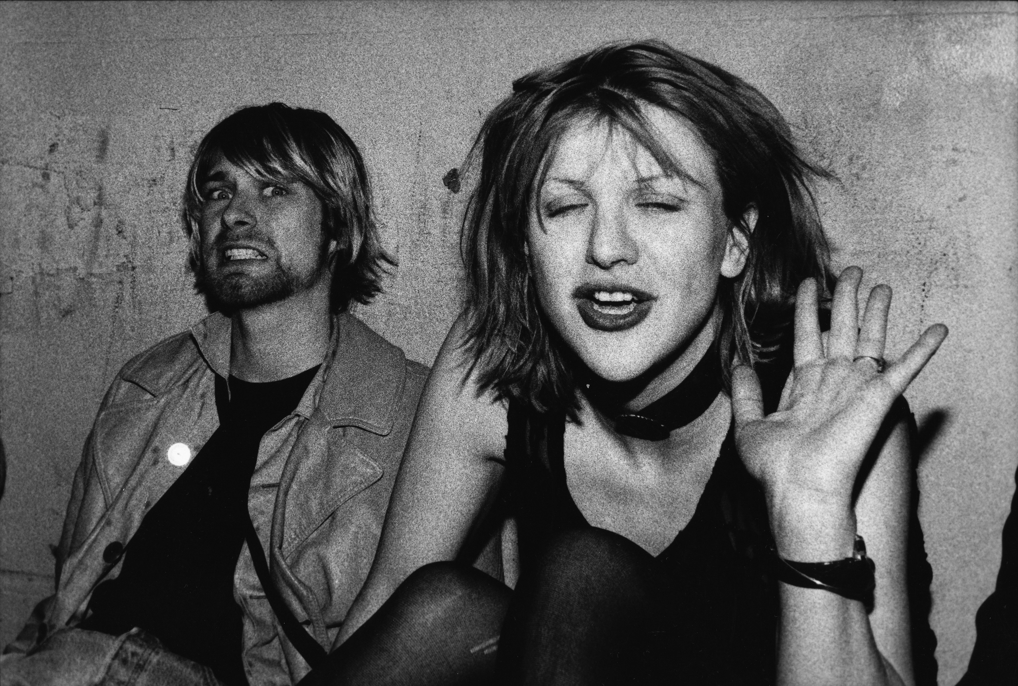 Kurt y Courtney se habían conocido en medio de la vorágine previa a Nevermind y para entonces ambos tenían ya un largo historial de consumo de heroína (Lindsay Brice/Getty Images)