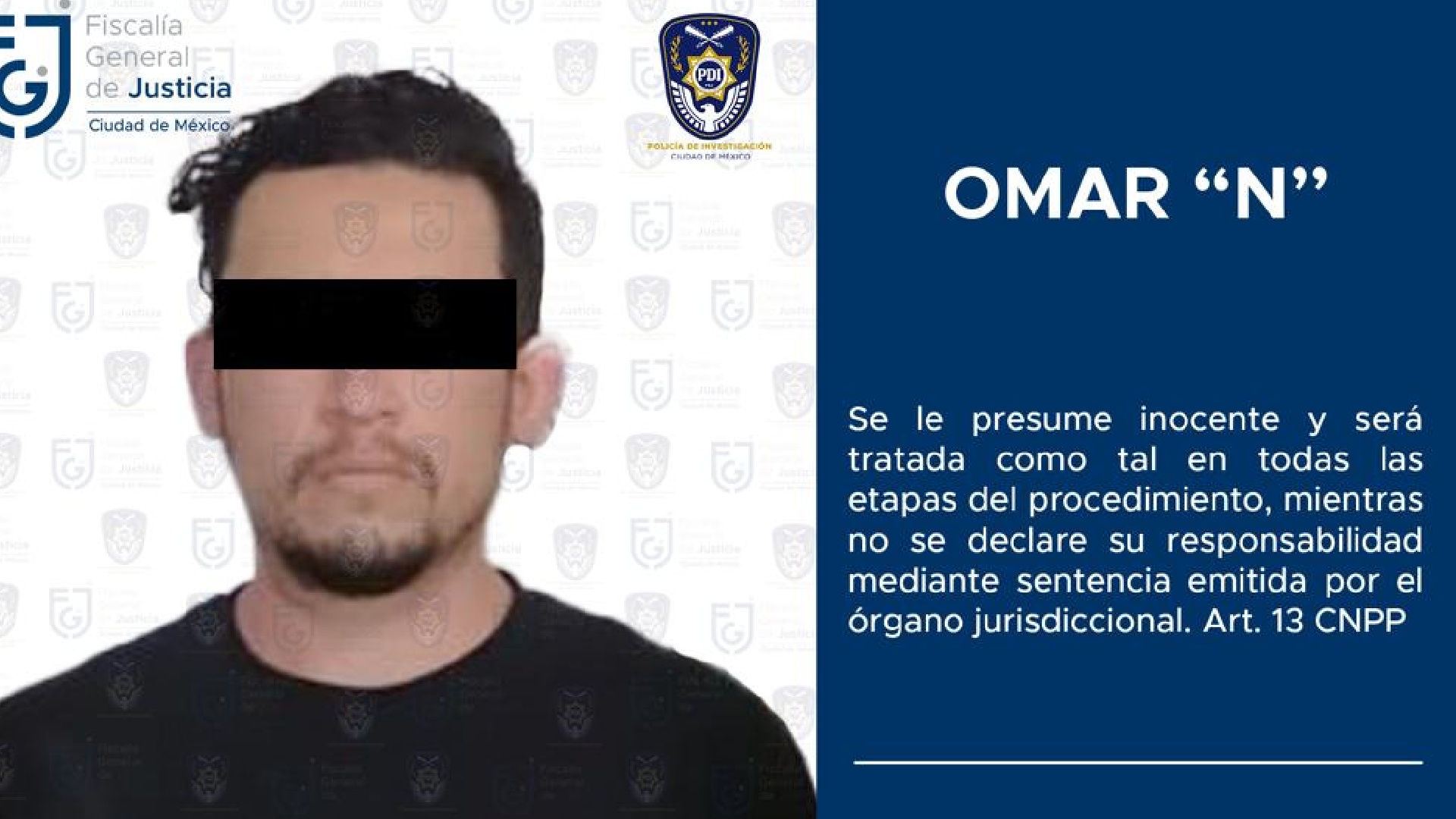 Fiscalía De Cdmx Ya Envió Al Reclusorio Oriente A Omar “n” Presunto