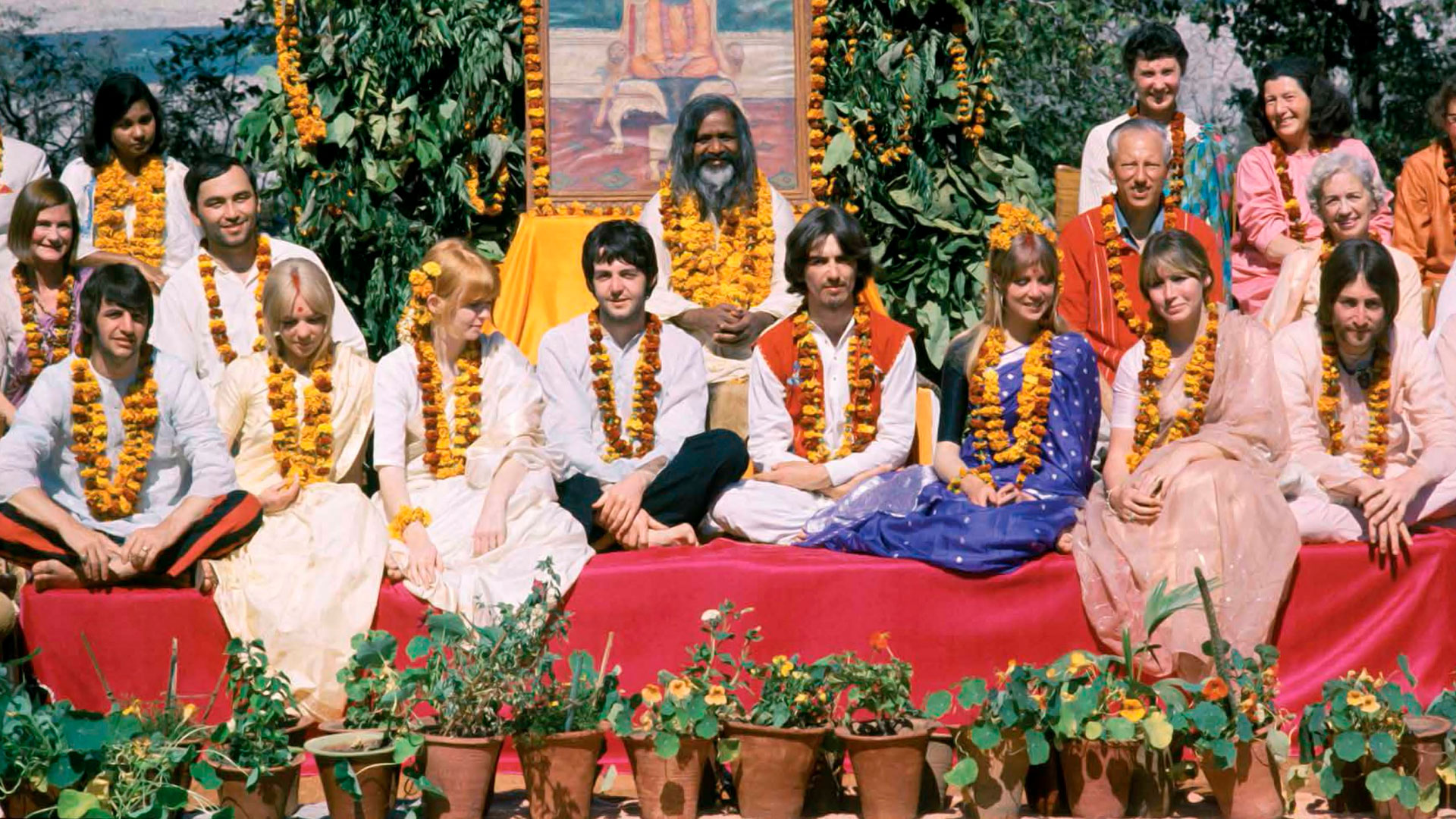 George Harrison fue el principal impulsor del promocionado viaje de Los Beatles a la India, en febrero de 1968