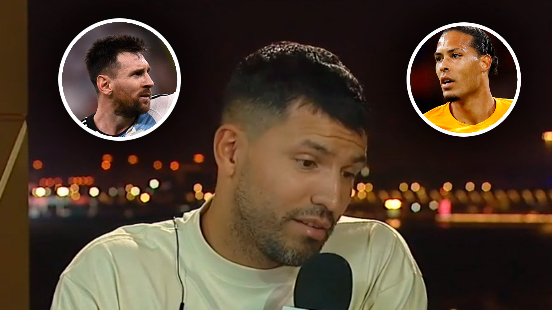 Kun Agüero analyzed the match that is coming to the National Team against the Netherlands