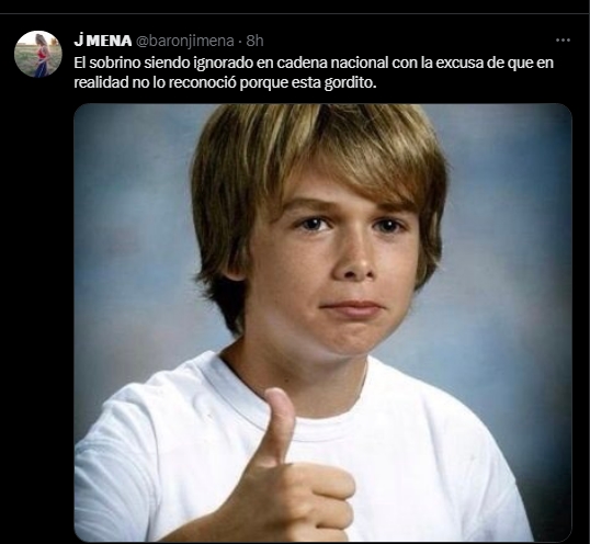 Las reacciones en Redes tras la entrada del sobrino de Romina