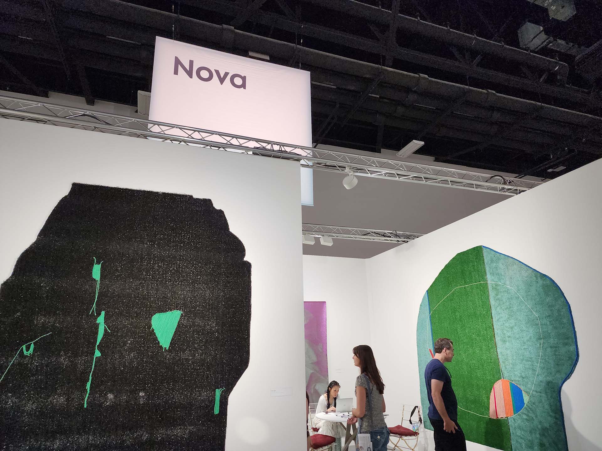 Nova es el sector que concentra las novedades de Art Basel Miami Beach. (@nachomartinfilms)