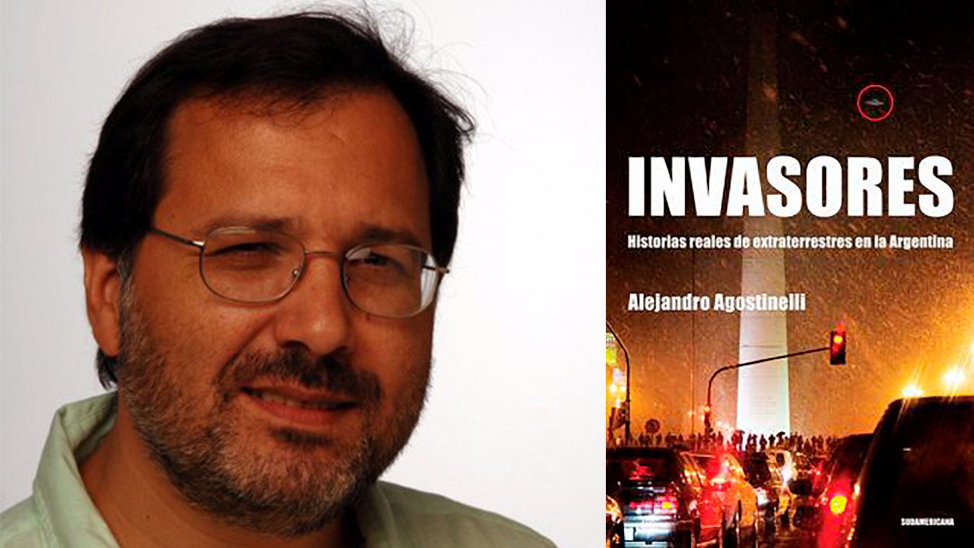 El periodista Alejandro Agostinelli es autor del libro "Invasores"