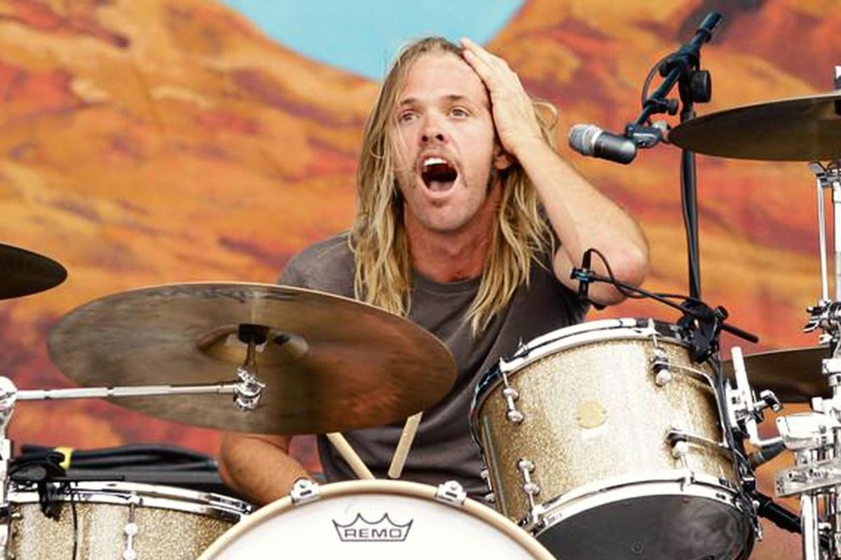 Taylor Hawkins, baterista de los Foo Fighters, falleció el último viernes (Foto: AFP)