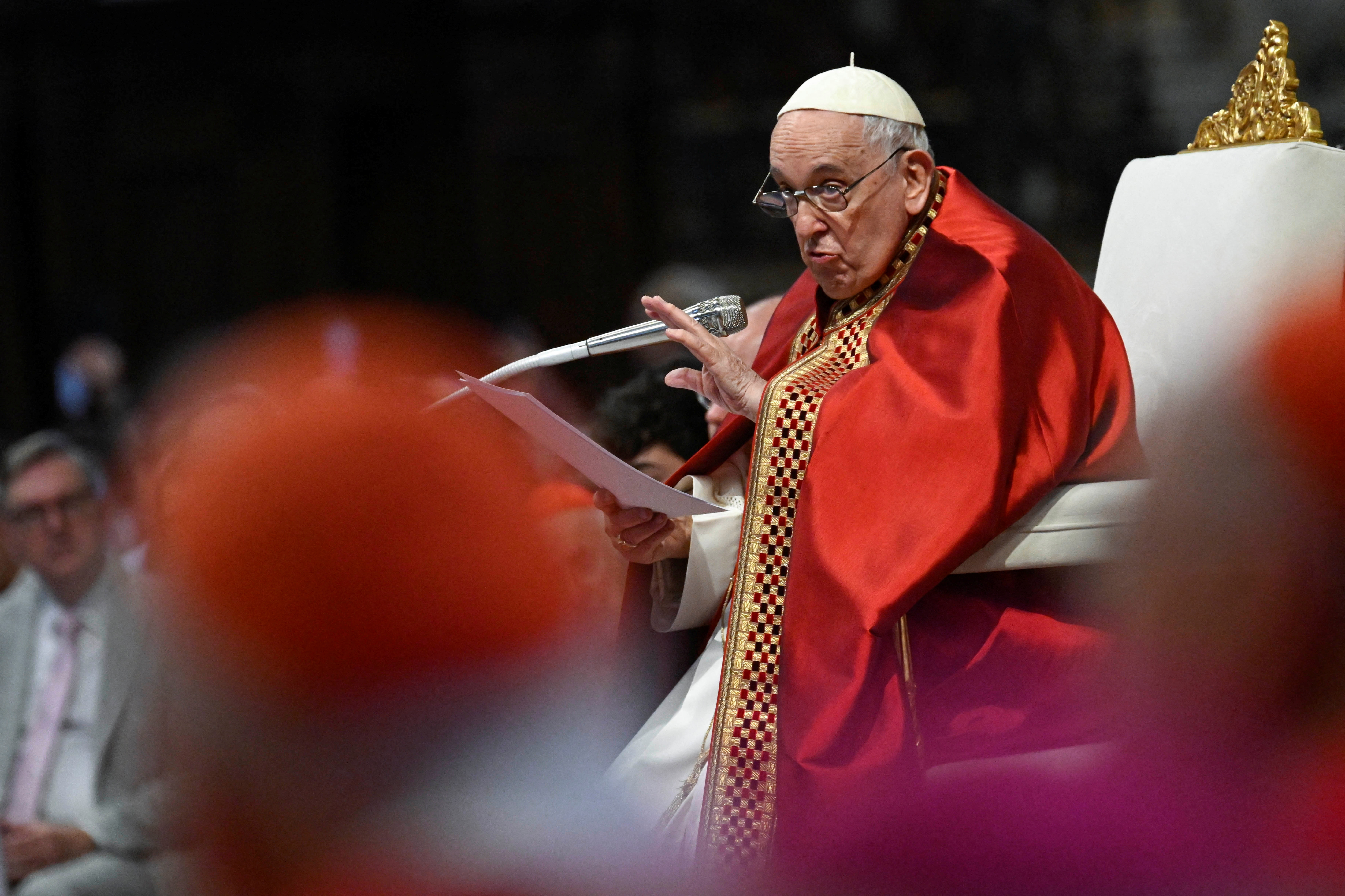 El papa Francisco exigió “una paz justa y estable” para la guerra en Ucrania