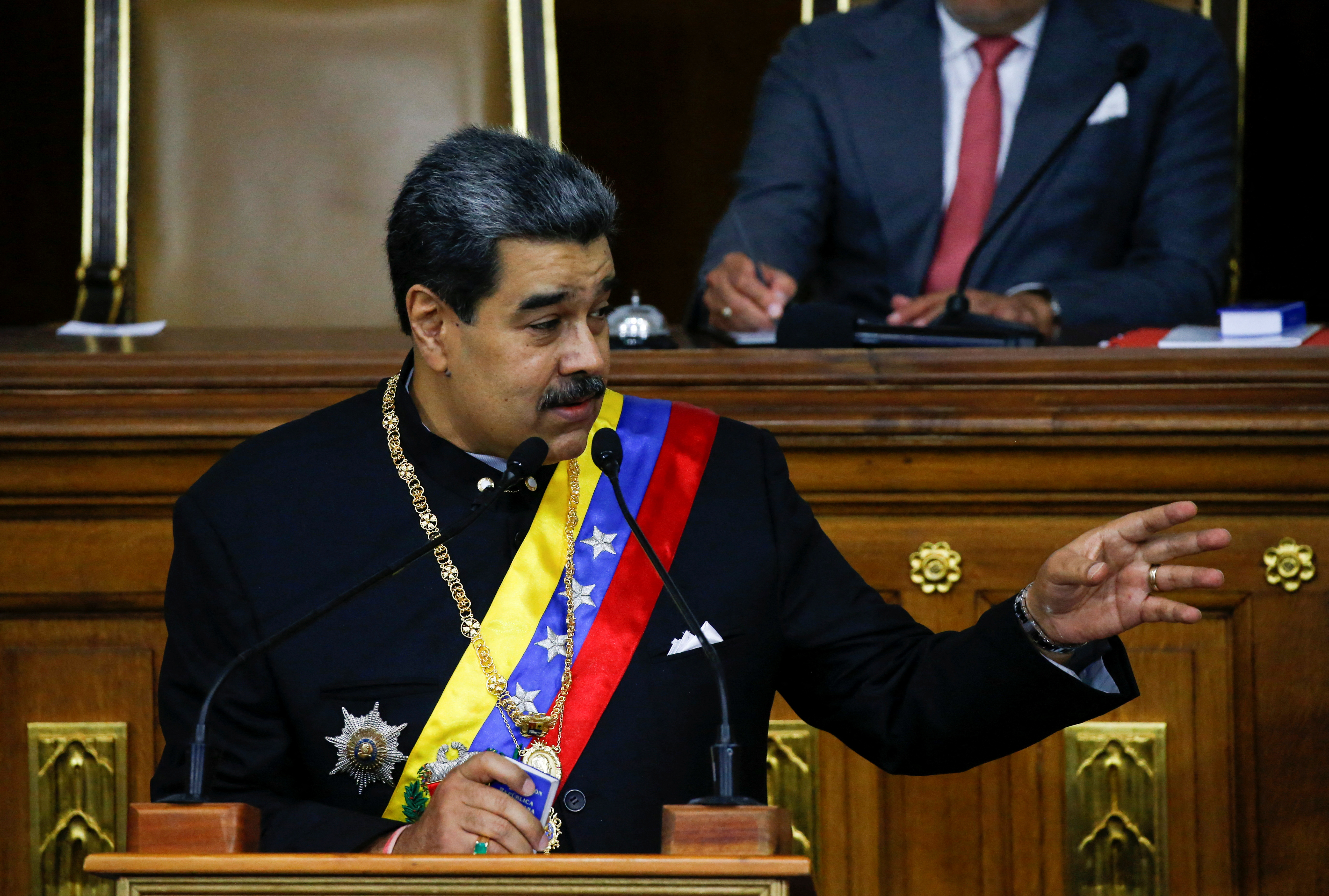 El discurso de Maduro que reveló la gravedad de la crisis que se ocultó durante años en Venezuela. (REUTERS/Leonardo Fernandez Viloria)