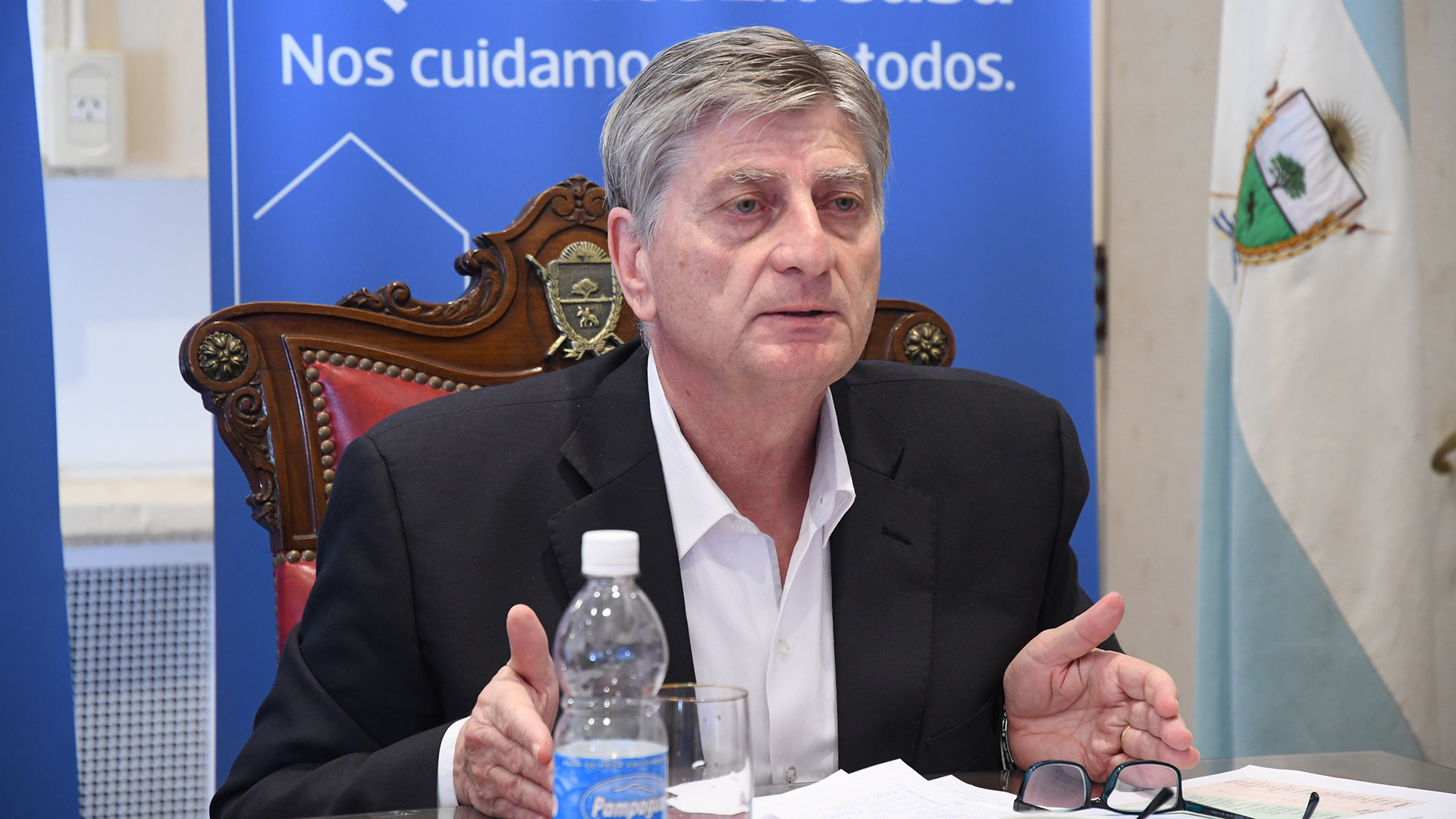 Sergio Ziliotto, gobernador de La Pampa.