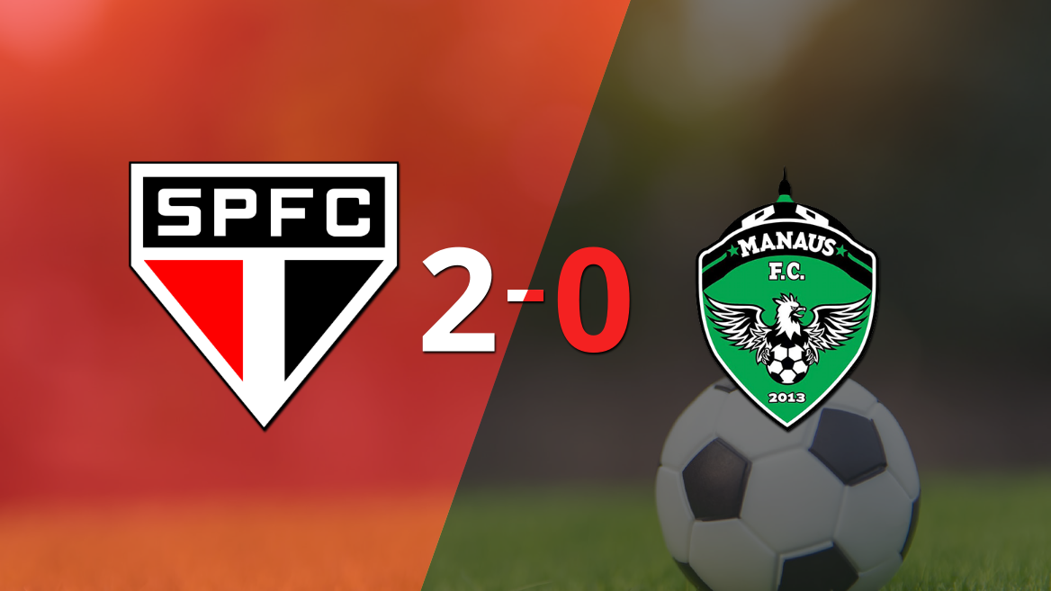 Con dos goles, São Paulo se impuso a Manaus en el Morumbí