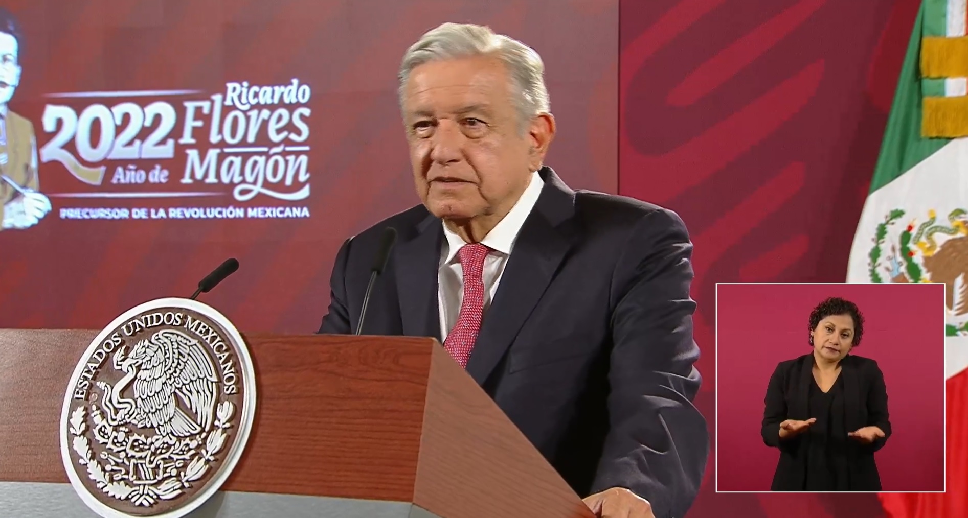 AMLO en la conferencia mañanera (Foto: captura de pantalla)