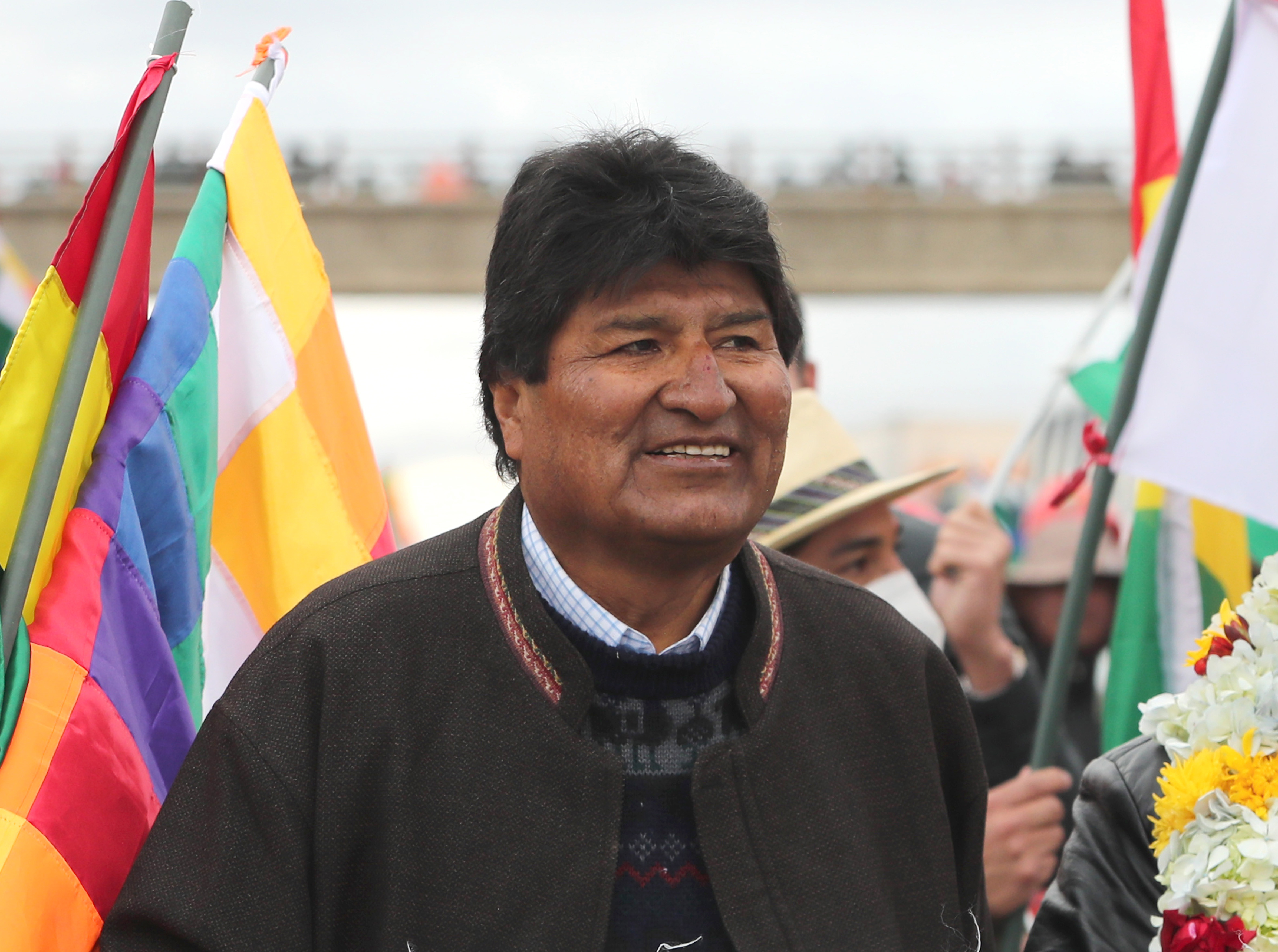 Fotografía de archivo del ex presidente de Bolivia, Evo Morales (EFE/Martin Alipaz)