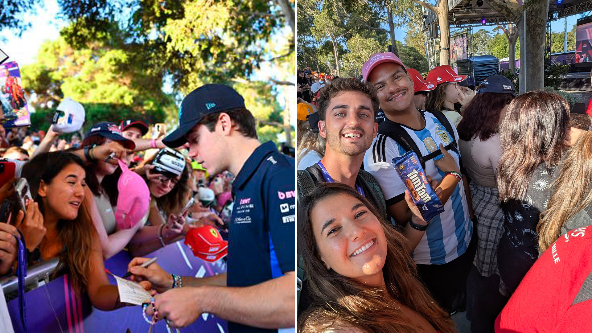 Es argentina, trabajó en el armado del circuito de la F1 en Australia y sorprendió a Franco Colapinto