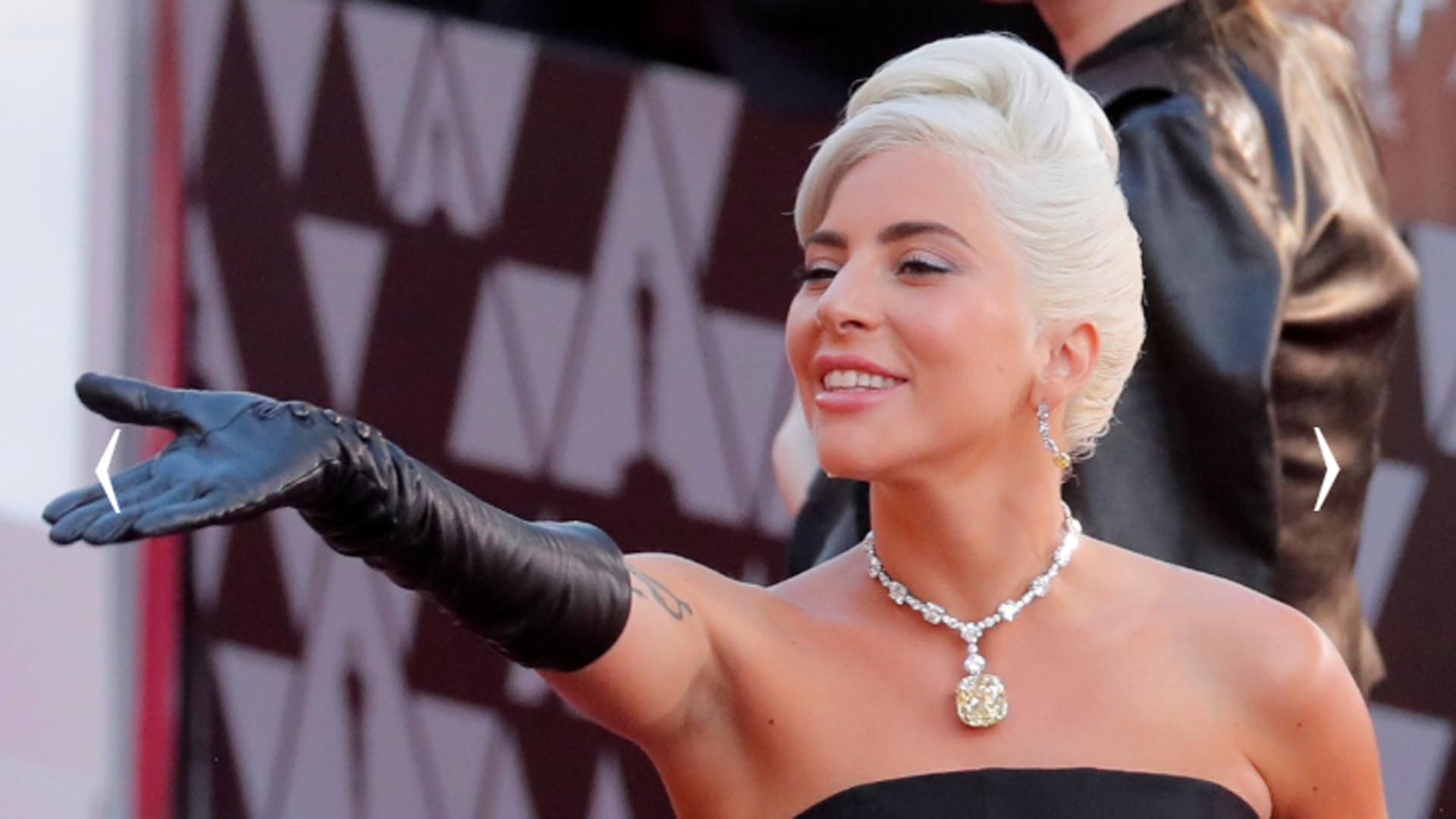Lady Gaga en los Oscar (Crédito: Lucas Jackson / Reuters)