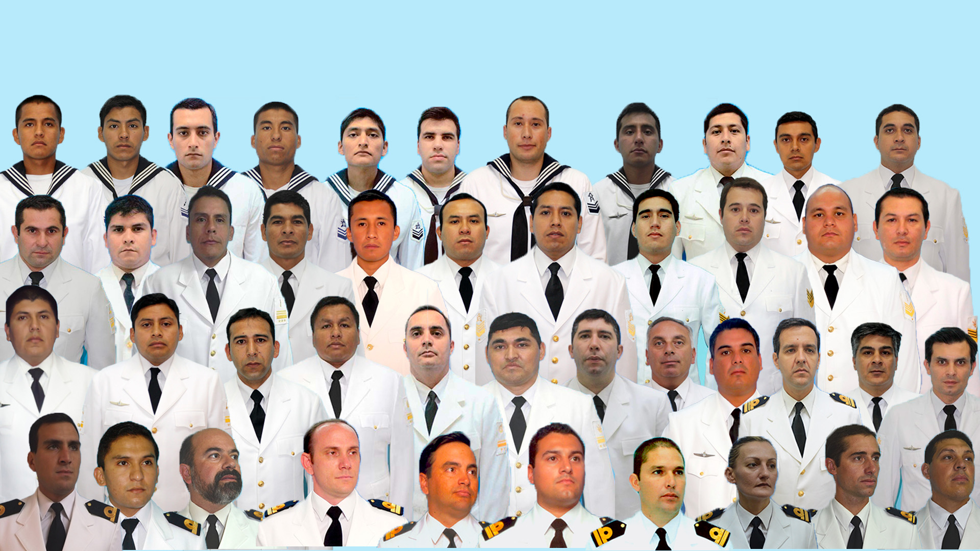 Pasaron 1825 días desde la tragedia del submarino (Fotos Armada Argentina)