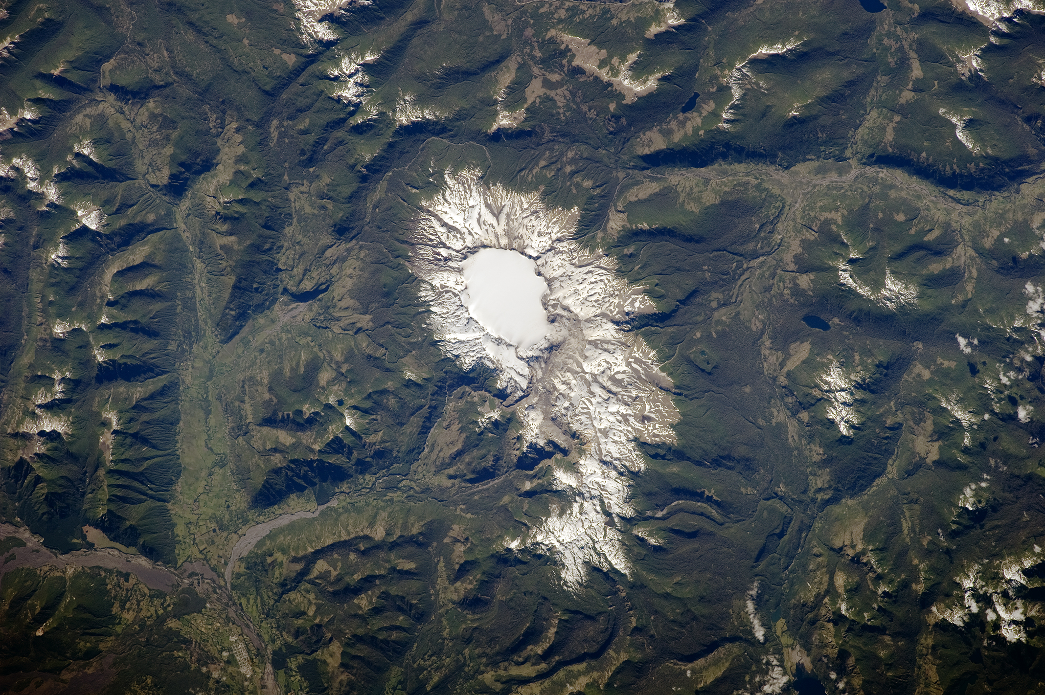 Caldera Sollipulli, Chile y Argentina