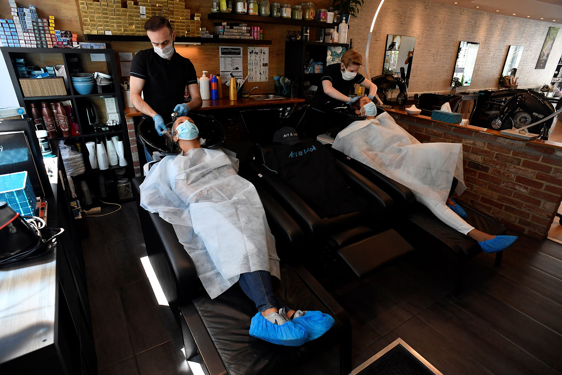 Mujeres en la peluquería