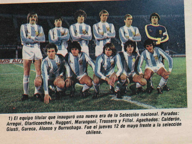 Arregui, titular en el primer once que paró Carlos Salvador Bilardo en la selección argentina