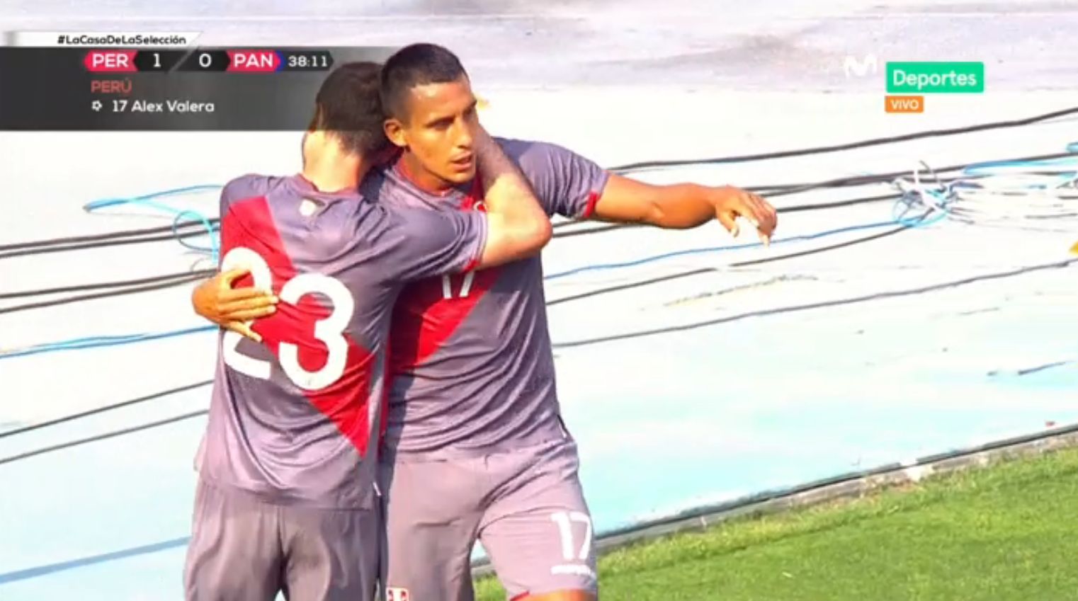 Alex Valera puso el 1-0 en amistoso Perú vs Panamá.