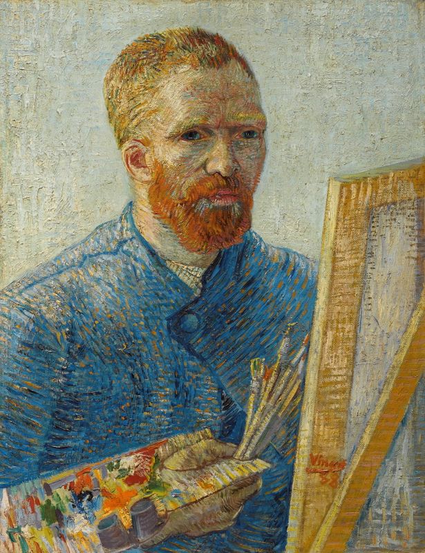 Autorretrato de 1888 pintado por Vincent van Gogh (Foto: cortesa de The Courtauld/va REUTERS)