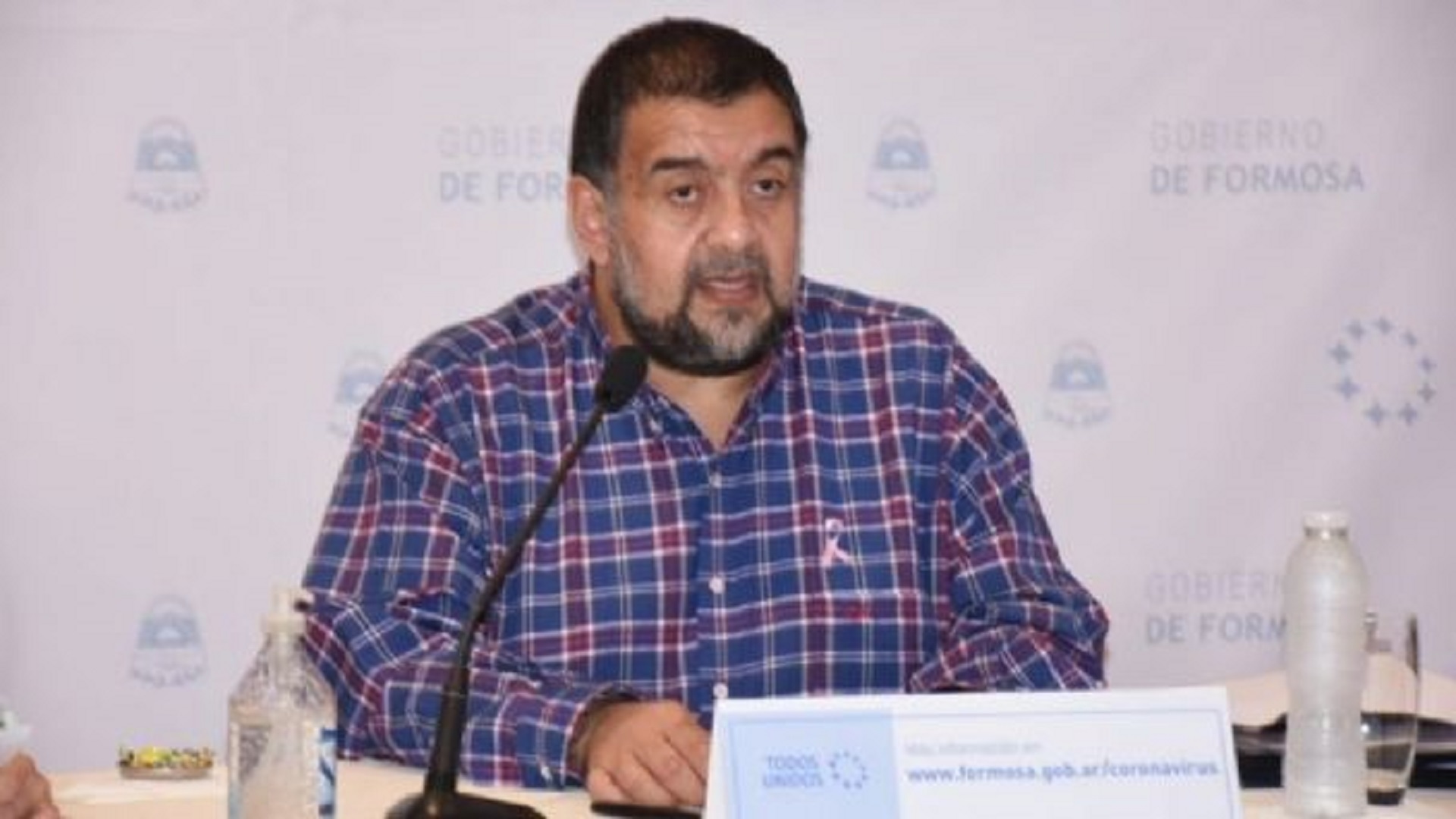 El ministro de Gobierno, Justicia, Seguridad y Trabajo de Formosa, Jorge González