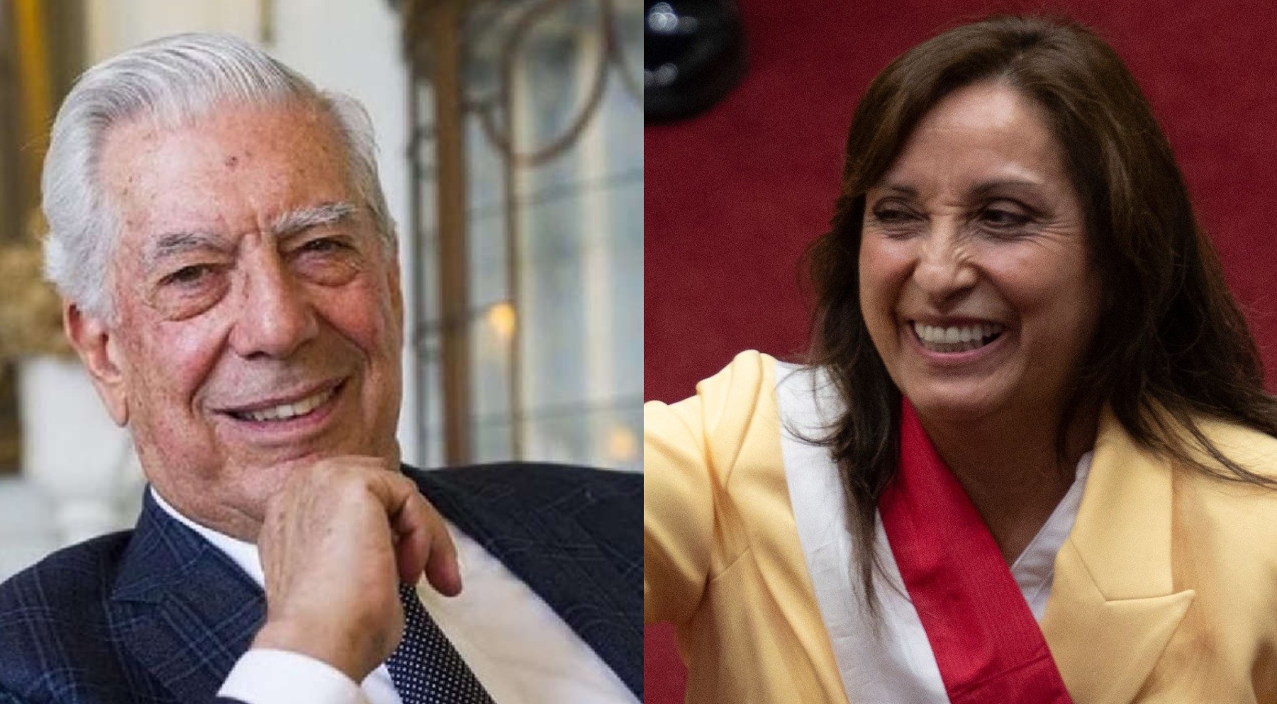 El Premio Nobel de Literatura Mario Vargas Llosa y la presidenta Dina Boluarte intercambiaron cartas.
