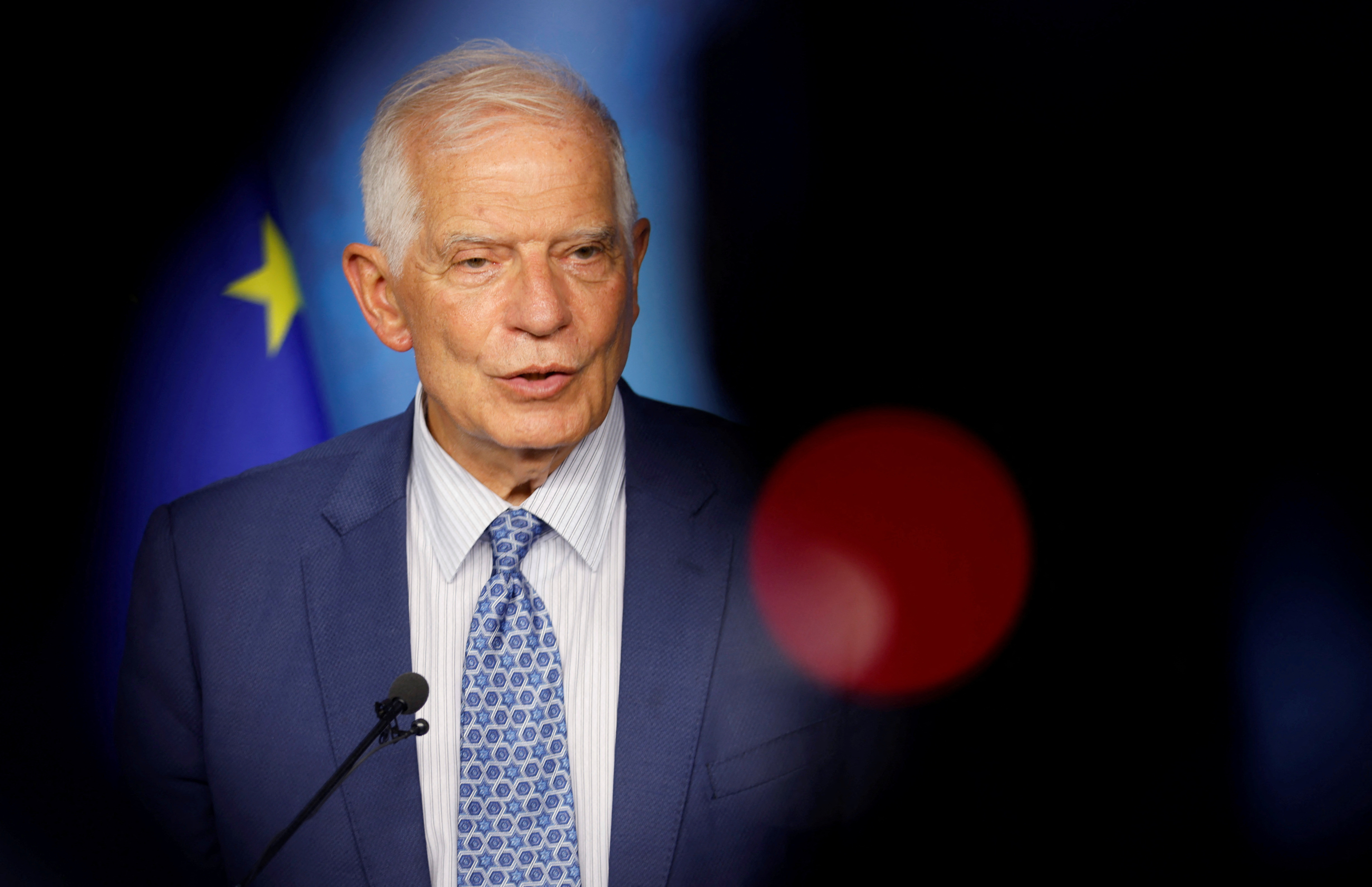 El jefe de la diplomacia europea, Josep Borrell (REUTERS/ Johanna Geron)